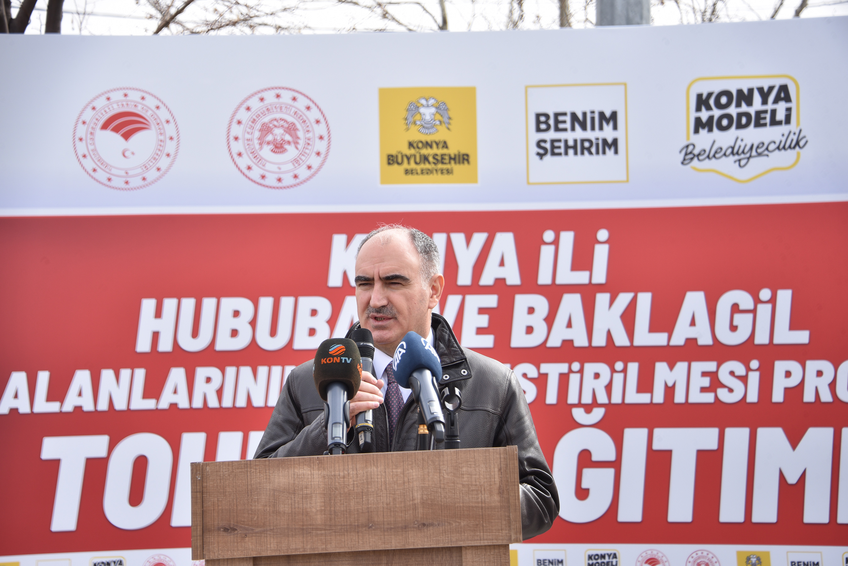 Konya'da Atıl Arazilerin Üretime Kazandırılması İçin Çiftçiye Hububat Desteği 
