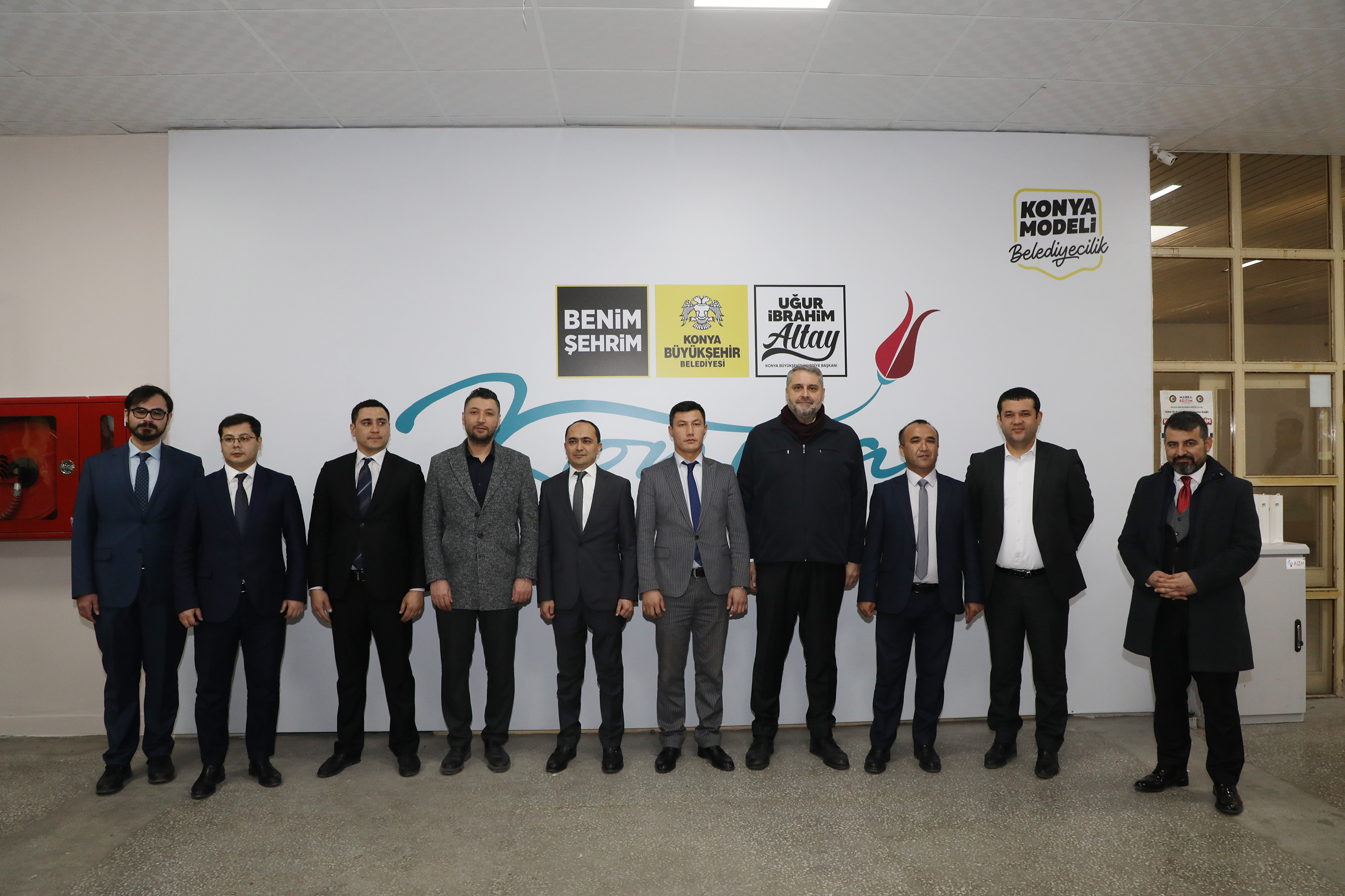 Özbekistan Heyetine 'Konya Modeli Belediyecilik' Anlatıldı