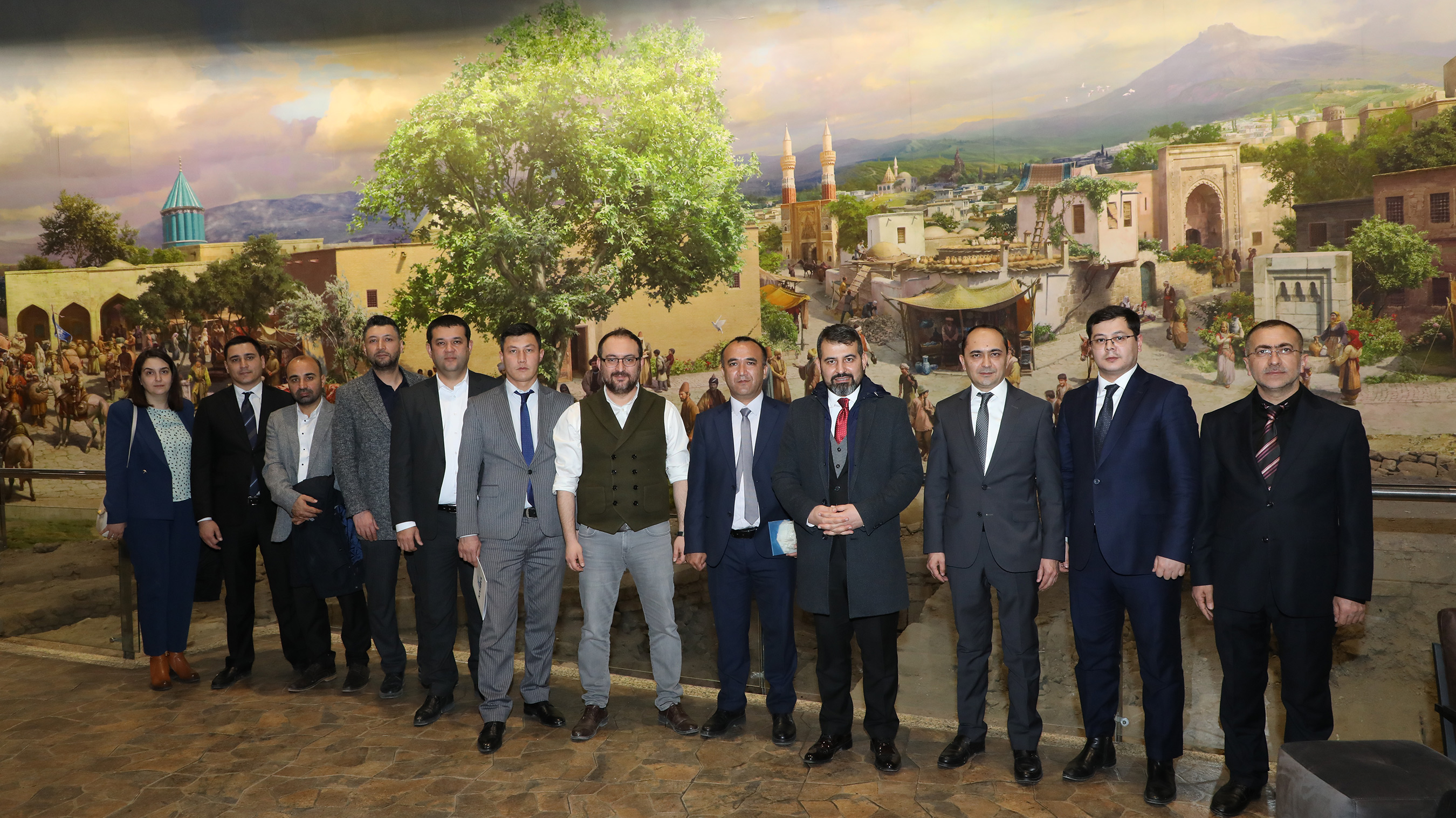 Özbekistan Heyetine 'Konya Modeli Belediyecilik' Anlatıldı