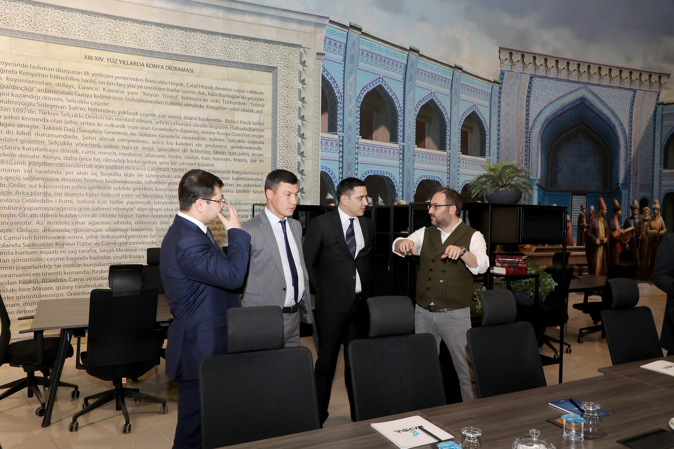 Özbekistan Heyetine 'Konya Modeli Belediyecilik' Anlatıldı