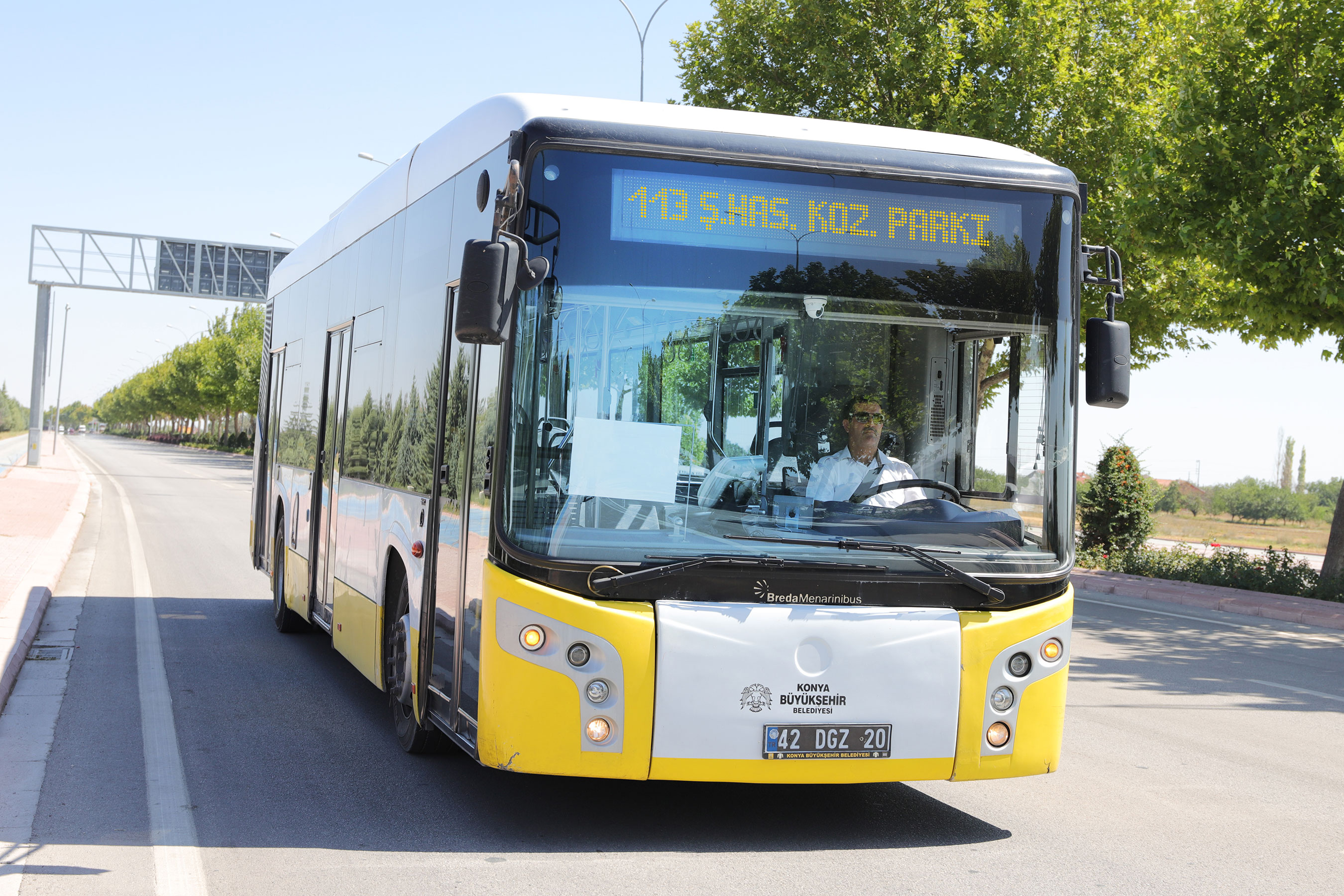 Konya Büyükşehir Yeni Bir Otobüs Hattını Daha Hizmete Sundu