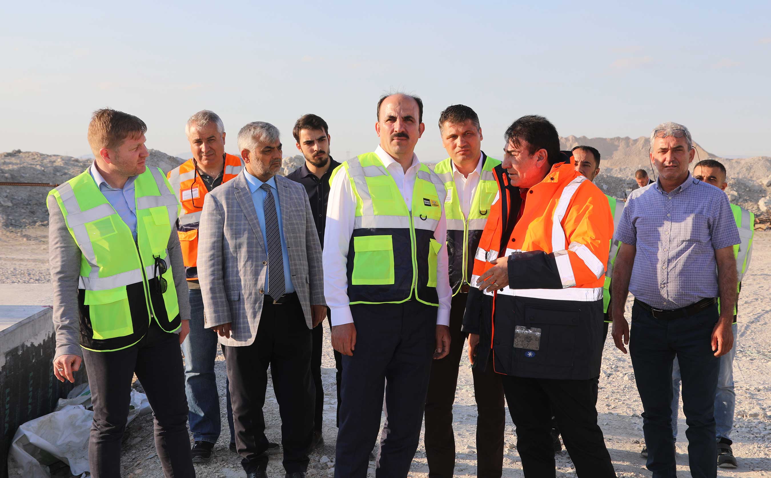 Başkan Altay Yeni Cephanelik İnşaatını İnceledi 
