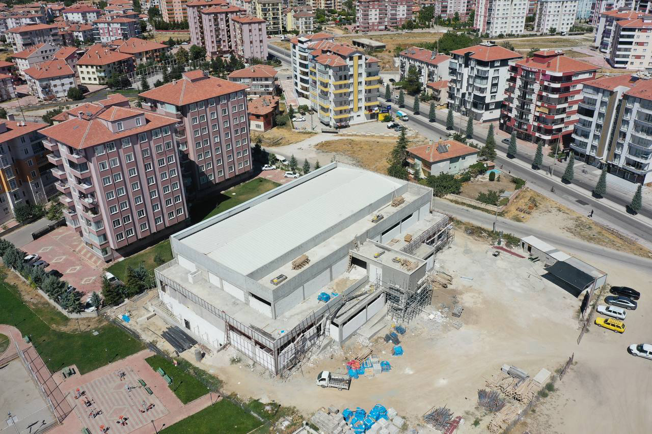 Başkan Altay Ereğli Yarı Olimpik Yüzme Havuzunu İnceledi 