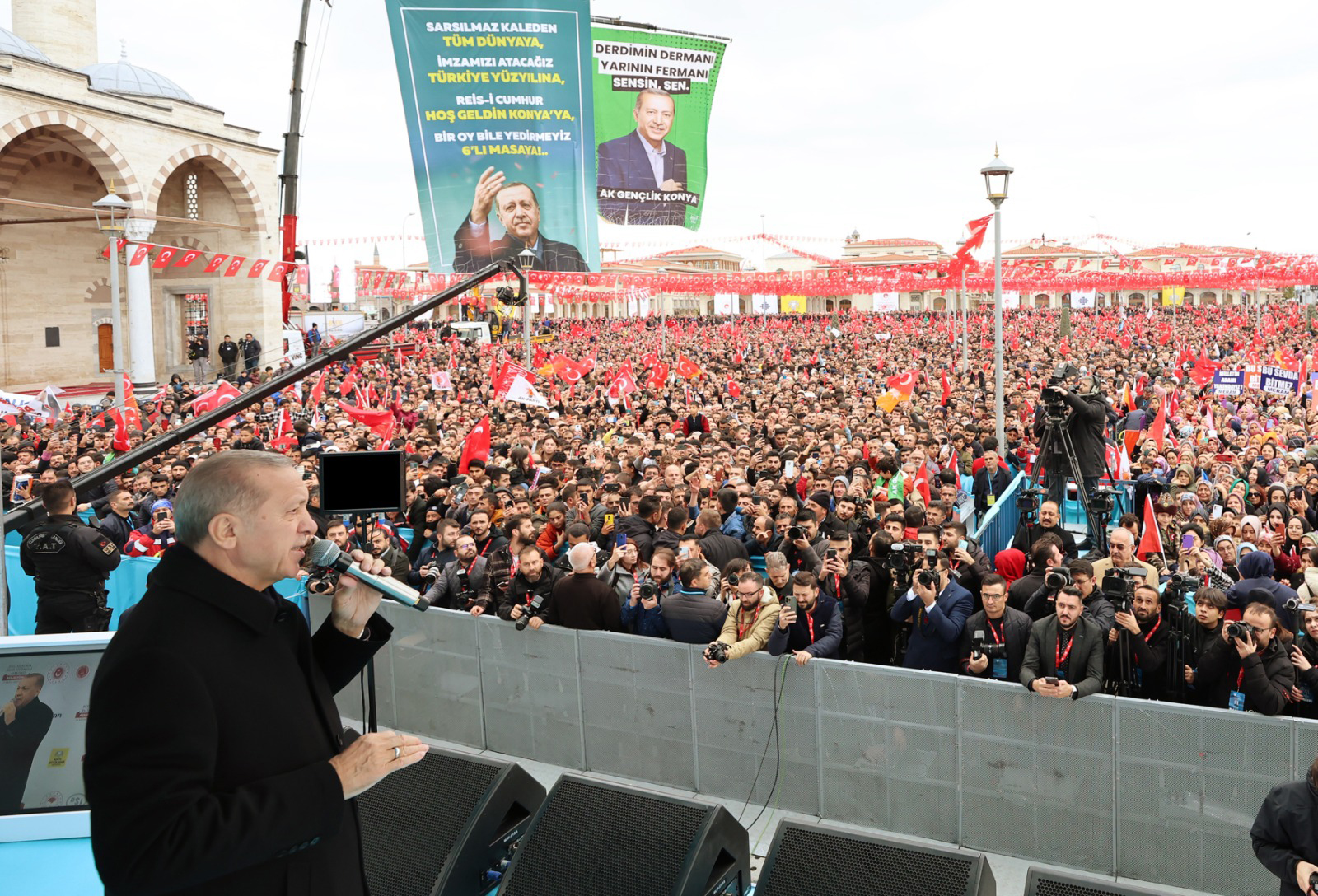 Cumhurbaşkanı Erdoğan: Konya`yı Sevmeyenin Kalbi Kurur