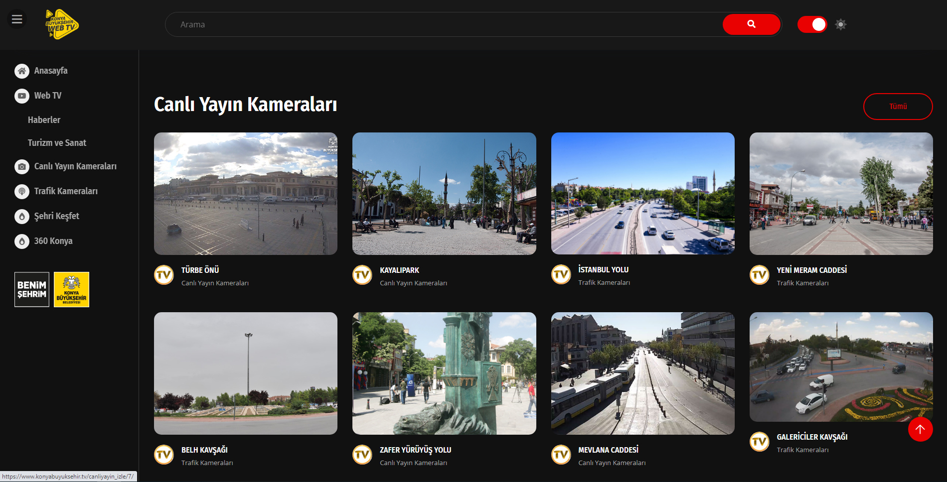 Konya BüyükşehirTV Yeni Yüzüyle Hizmet Veriyor