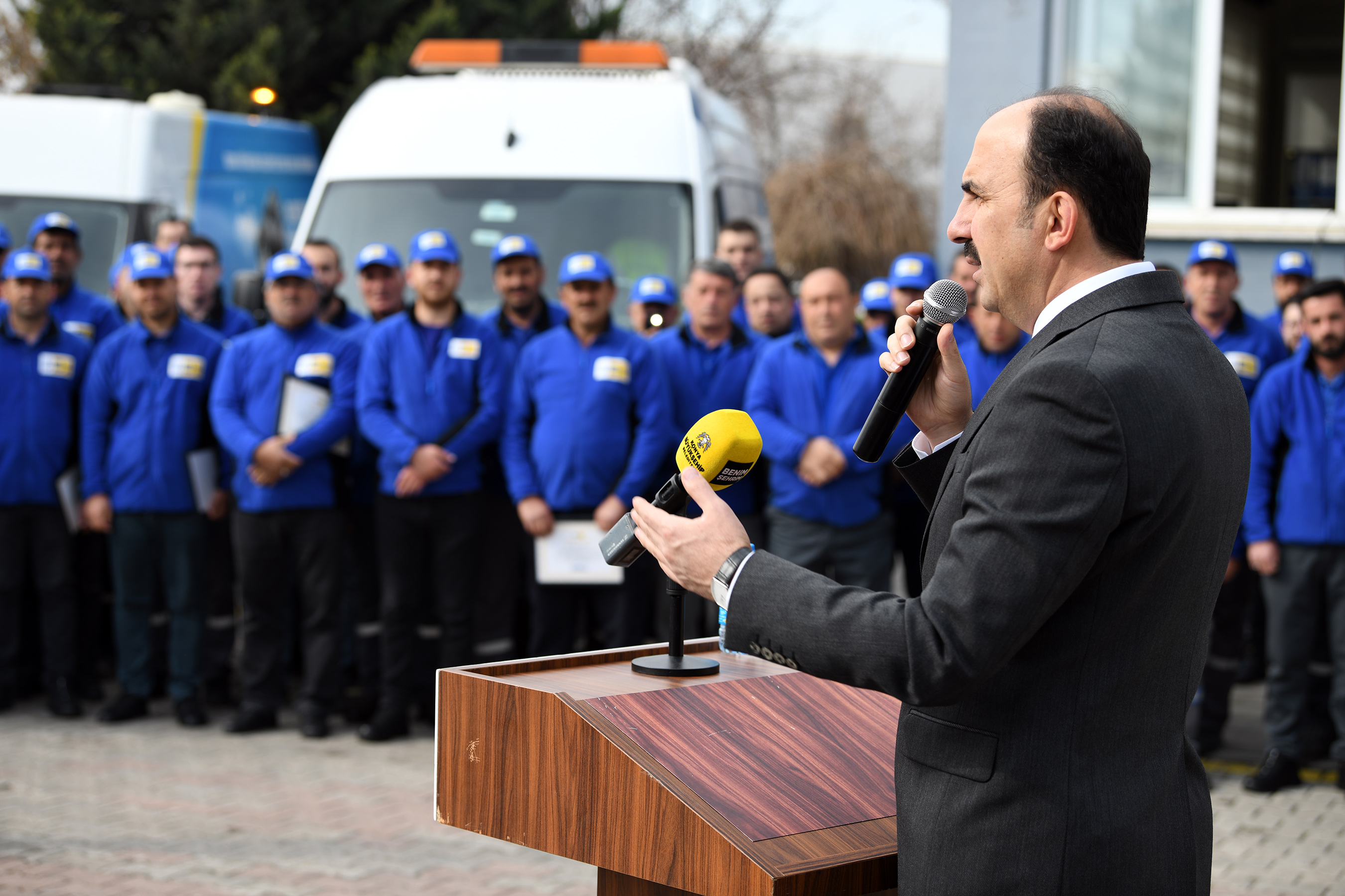 Başkan Altay Hatay'da Görev Yapan Personele Teşekkür Belgesi Takdim Etti