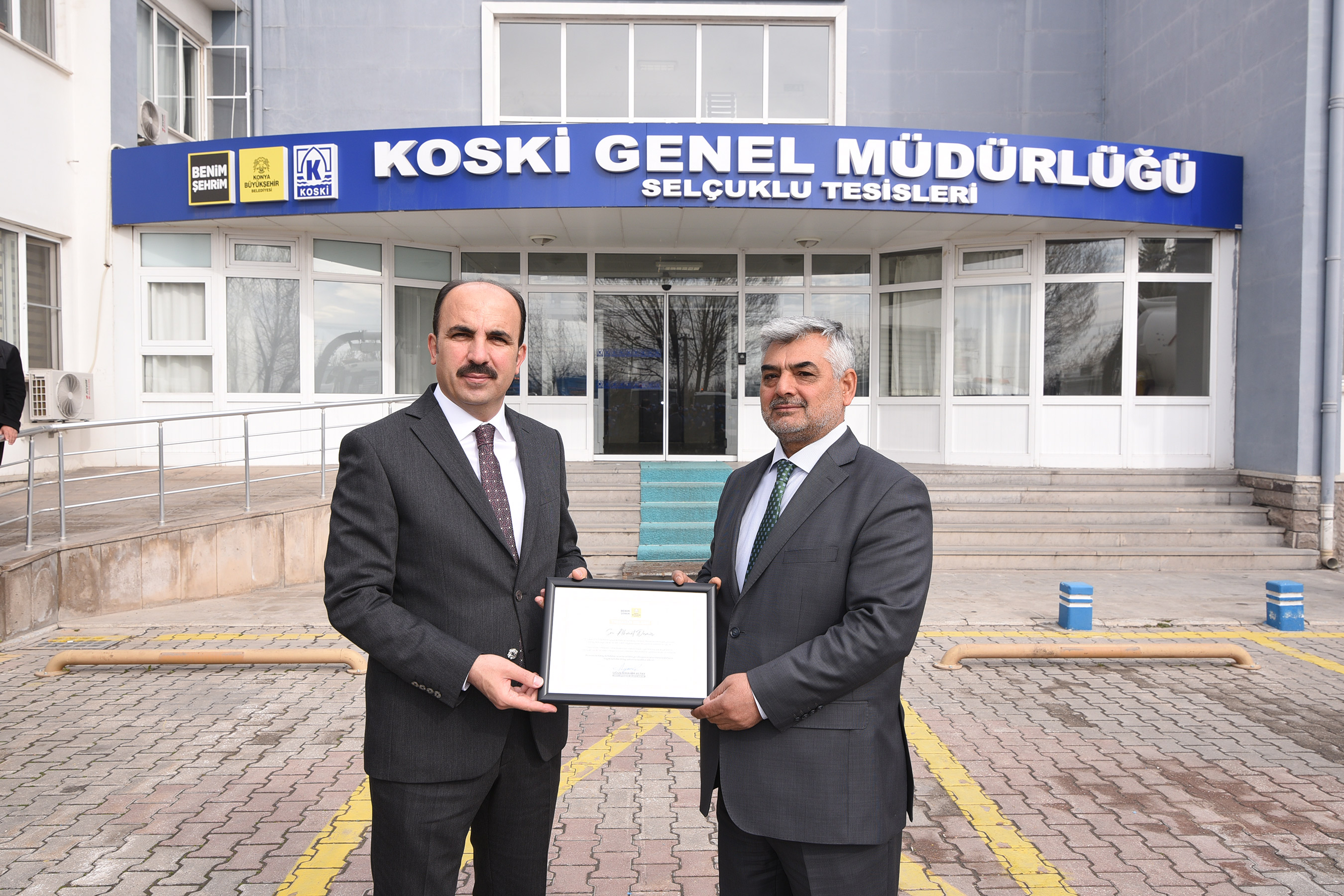 Başkan Altay Hatay'da Görev Yapan Personele Teşekkür Belgesi Takdim Etti