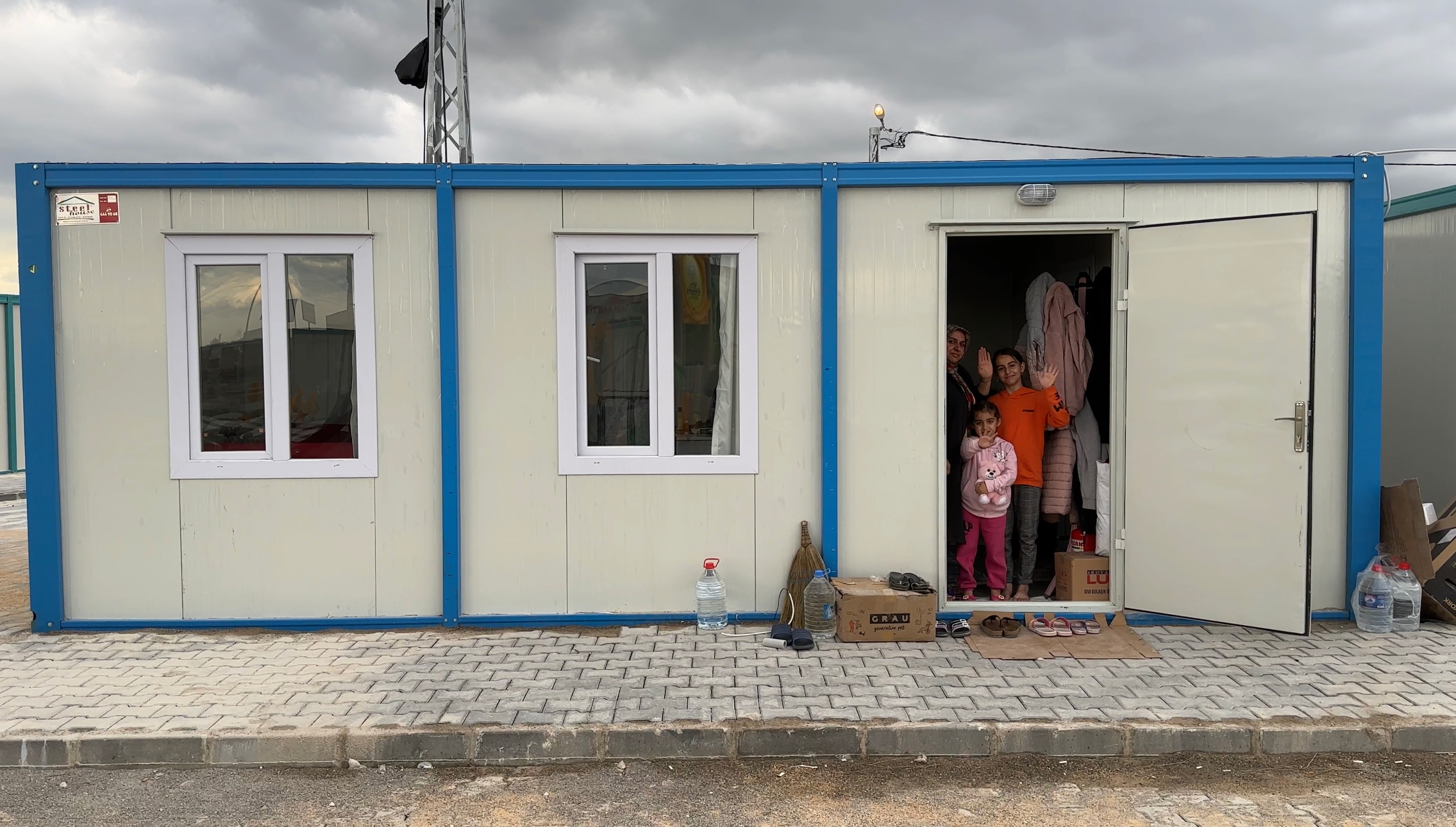 Hatay'daki Konya Konteyner Kentin İlk Etabına Depremzedeler Yerleşmeye Başladı