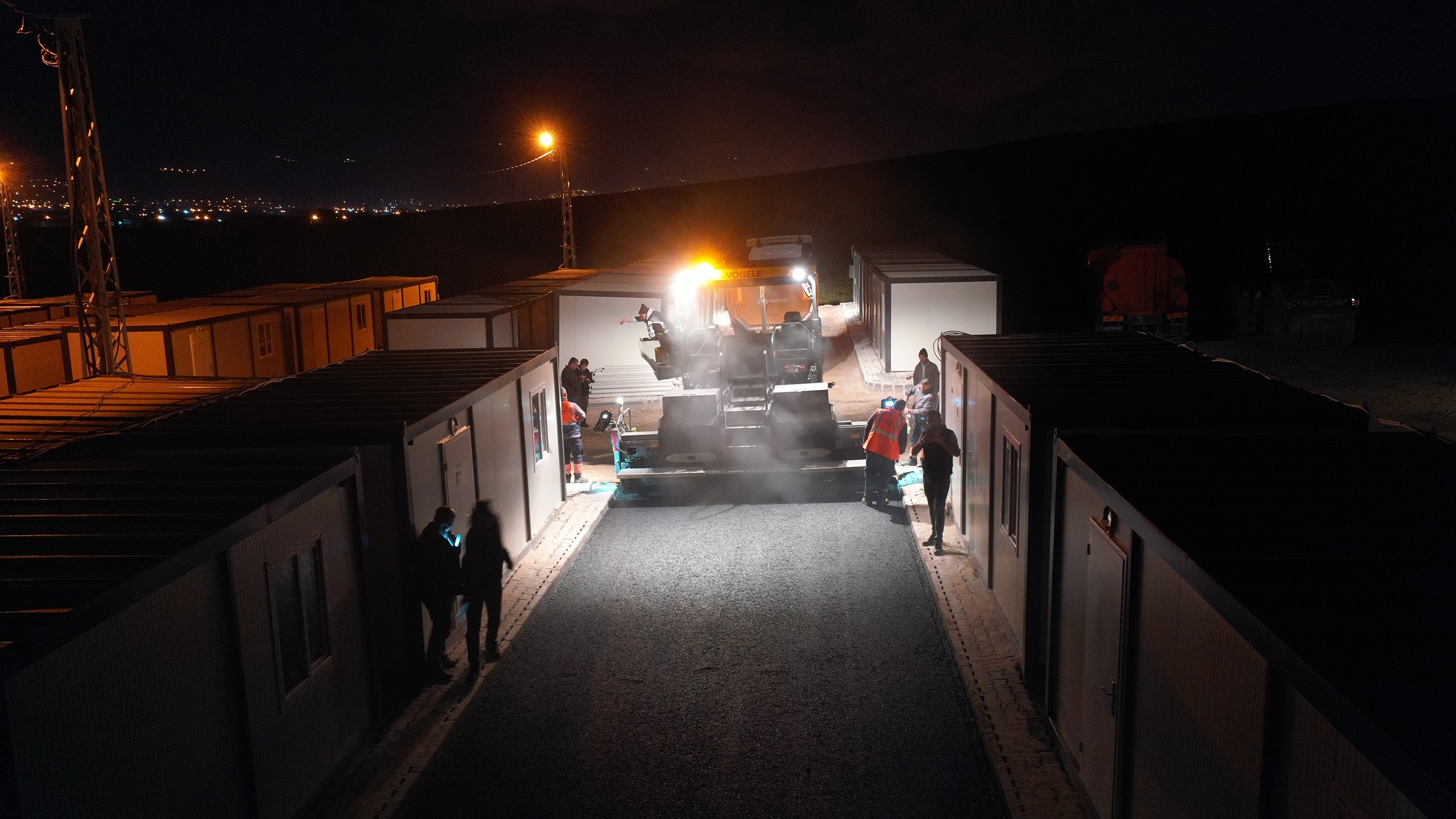 Hatay'daki Konya Konteyner Kentin İkinci Etabı Hızla Tamamlanıyor