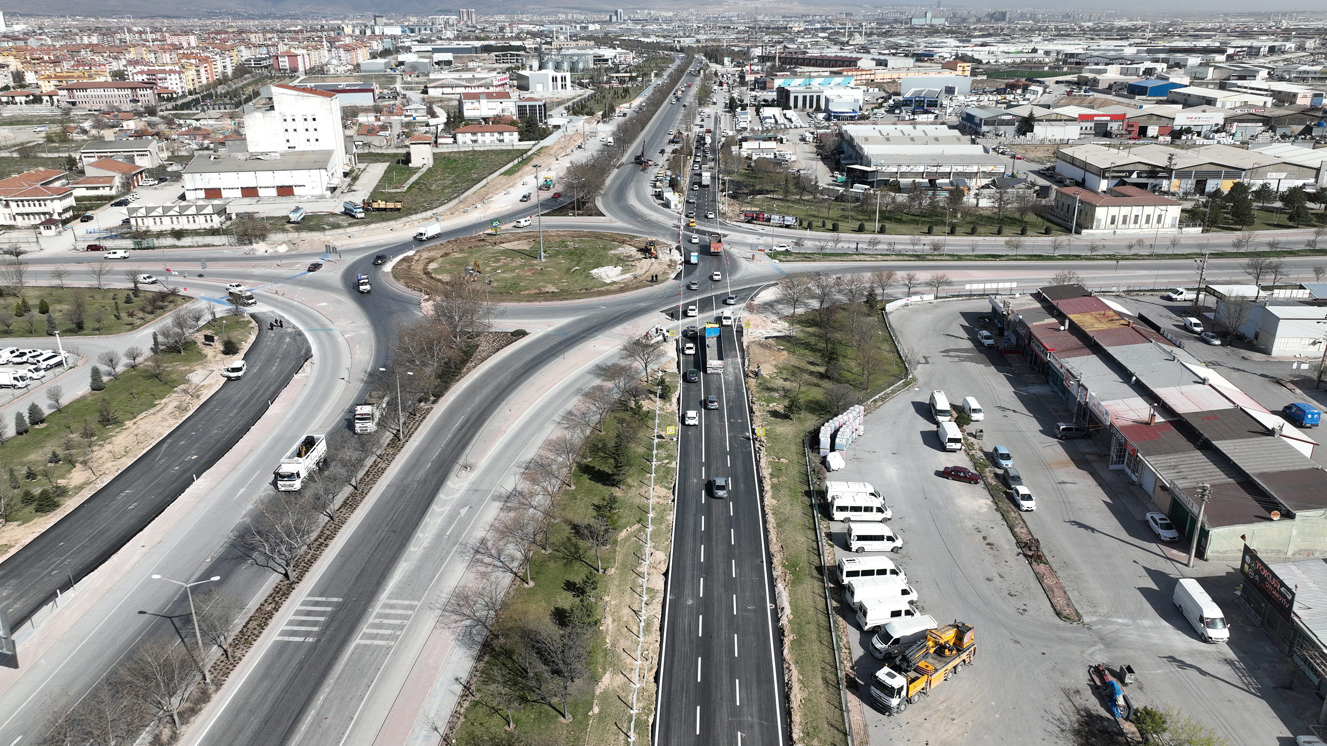 Sedirler Köprülü Kavşağı Yapım Çalışmaları Başladı