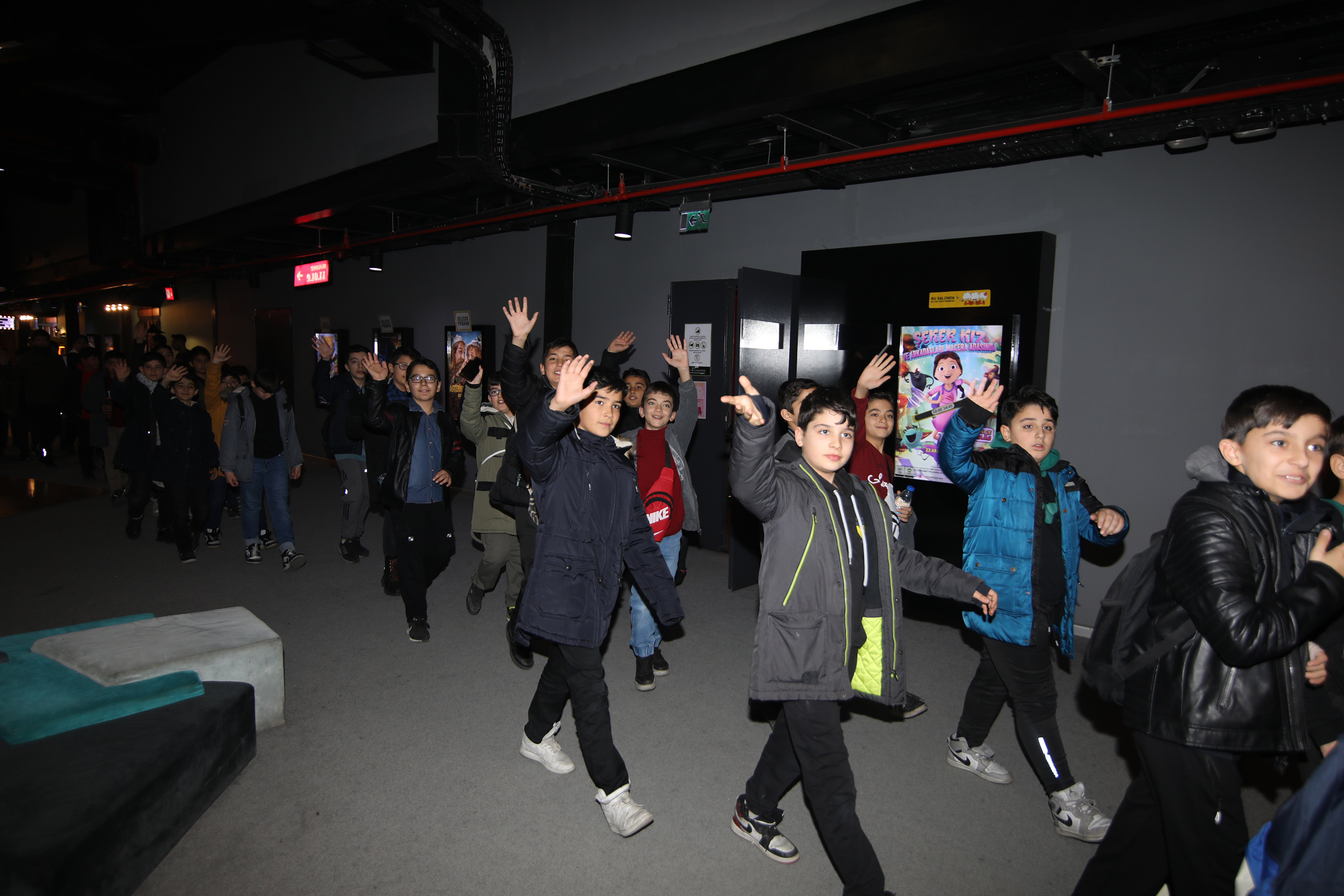 Bilgehane Öğrencileri Sinema Keyfi Yaşıyor