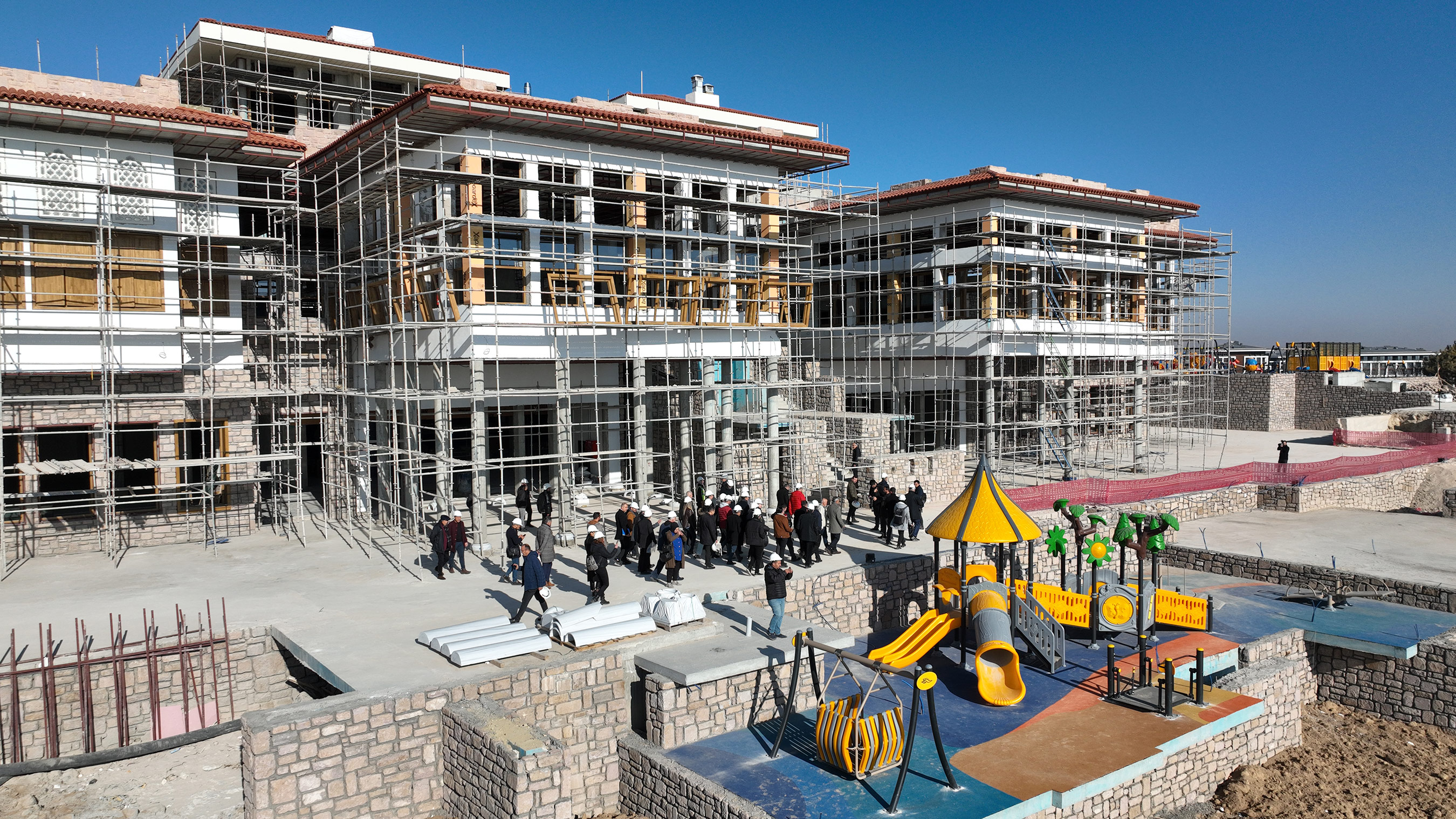 Başkan Altay Basın Mensuplarıyla Yatırımları İnceledi