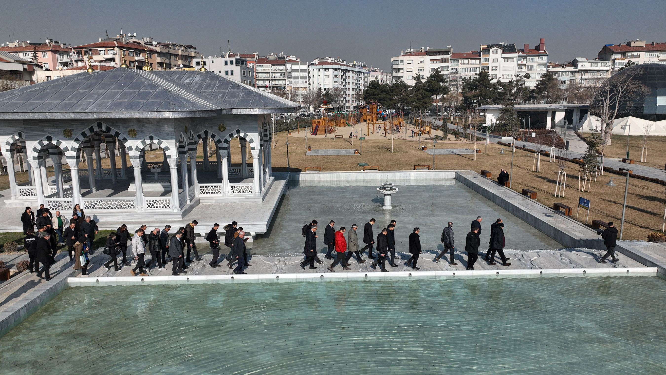 Başkan Altay Basın Mensuplarıyla Yatırımları İnceledi