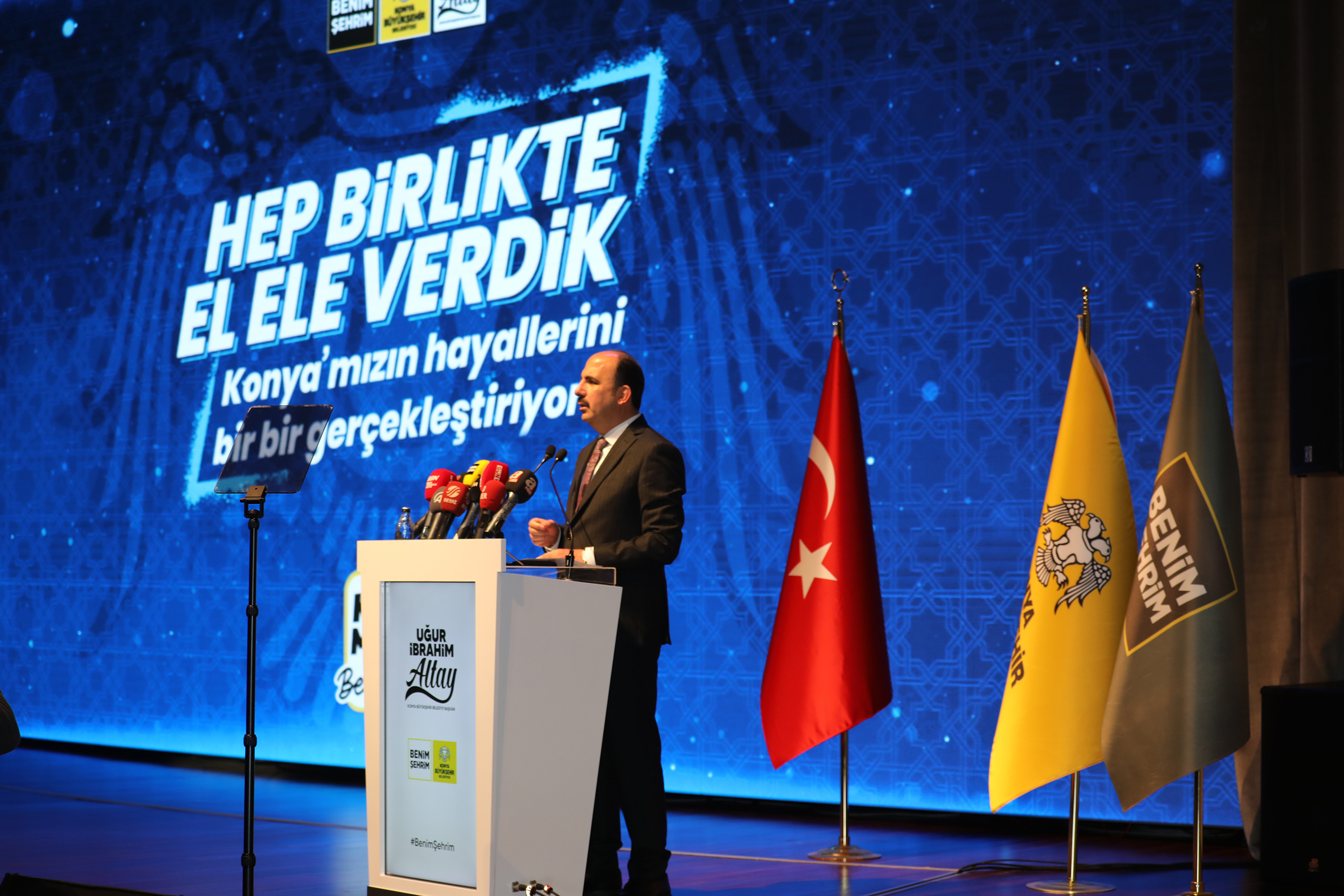 Başkan Altay: 'Konya'mızı Türkiye Yüzyılı'nın İncisi Yapmaya Kararlıyız'