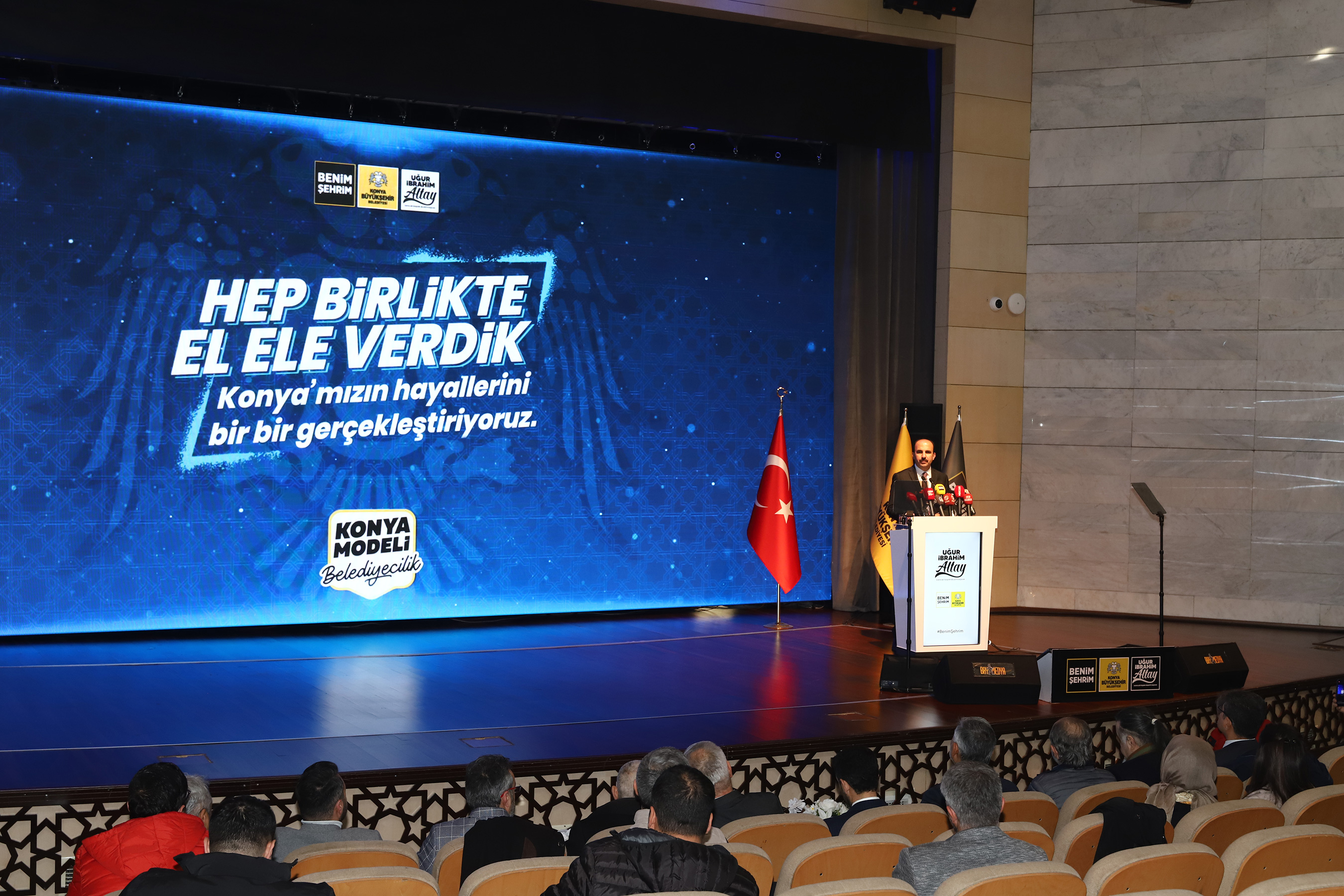 Başkan Altay: 'Konya'mızı Türkiye Yüzyılı'nın İncisi Yapmaya Kararlıyız'