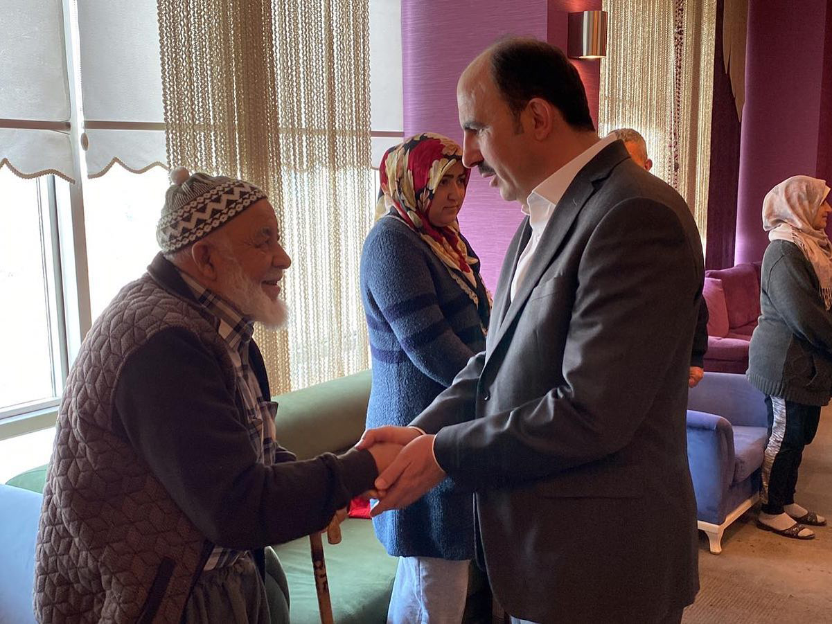 Başkan Altay Konya'da Misafir Edilen Depremzedelerle Buluştu