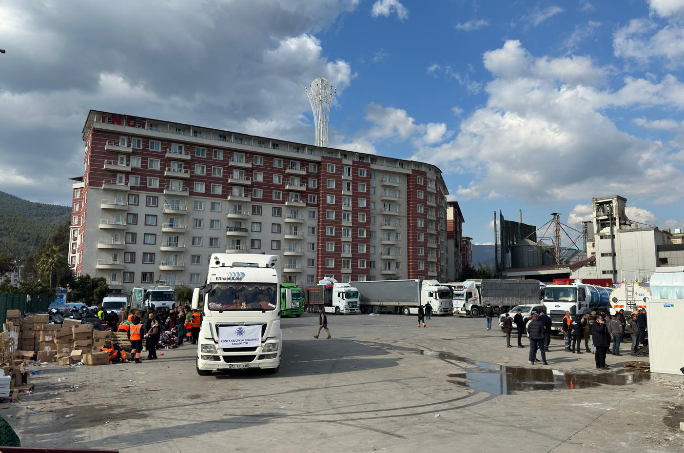 Başkan Altay: 'Konya'dan Gönderilen Yardımları En Hızlı Şekilde İhtiyaç Sahiplerine Ulaştırıyoruz'