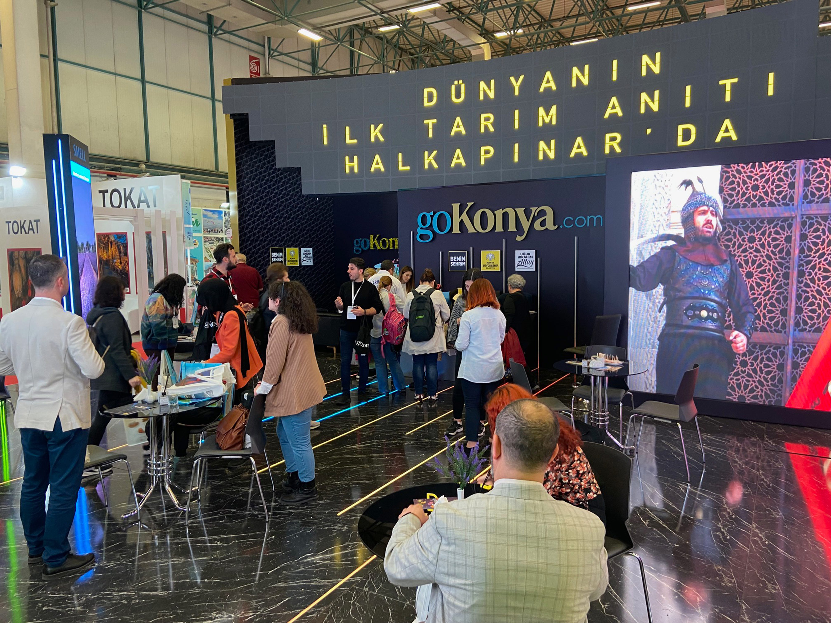 Konya Standı Turizm Fuarı'nın En İyisi Seçildi