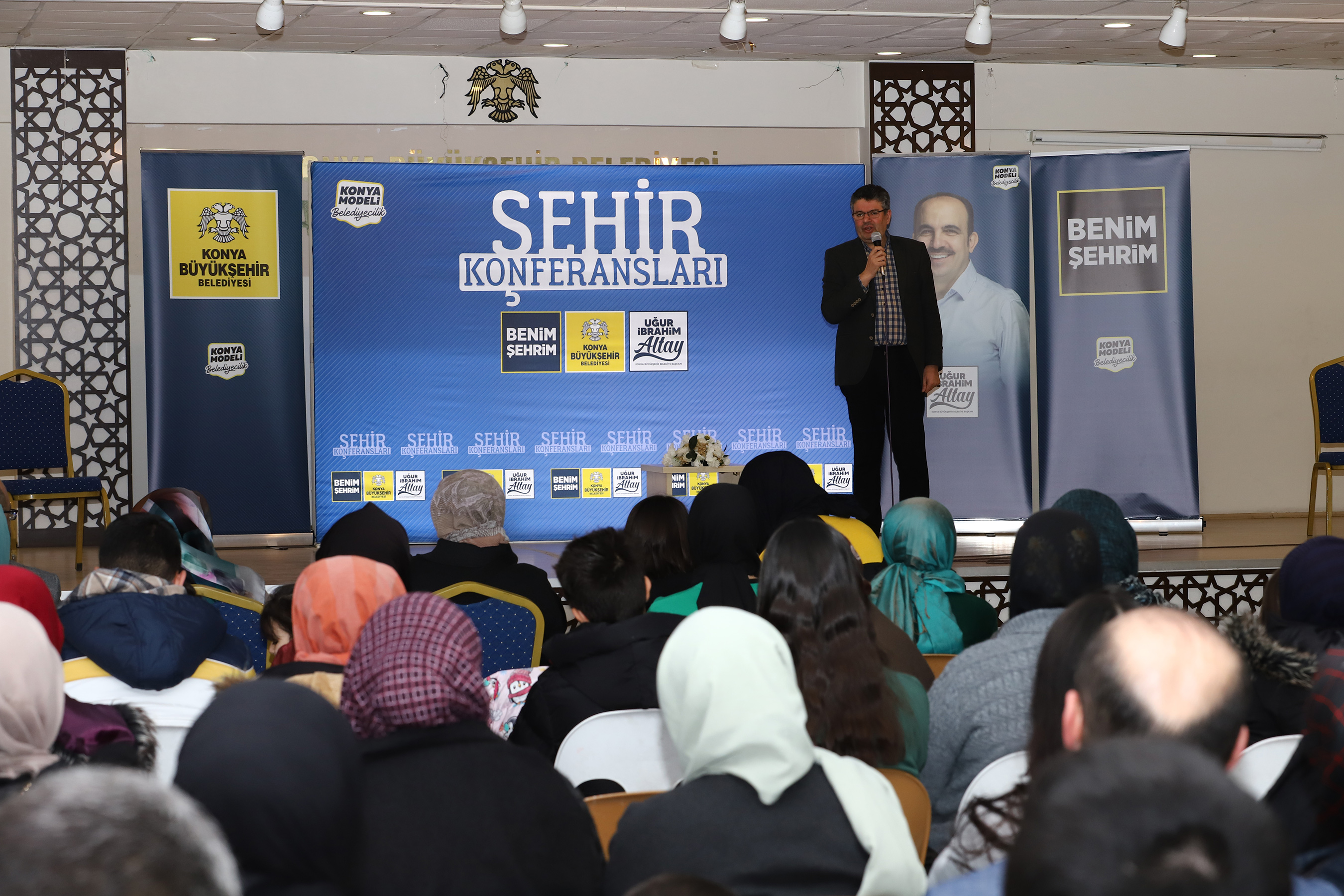 Konya Büyükşehir İlçe Şehir Konferanslarıyla Kültür Hayatını Canlandırıyor
