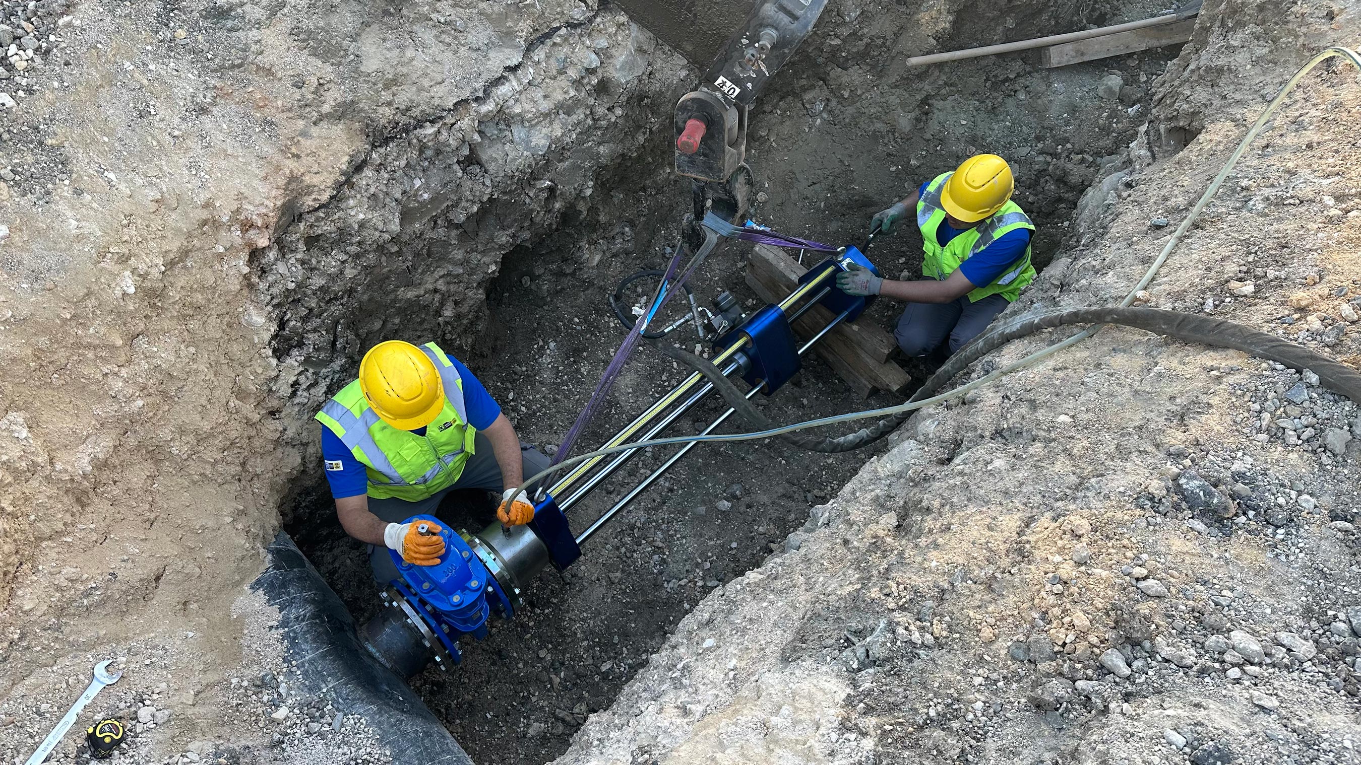 Konya Büyükşehir Hatay'da Su Bağlantı Çalışmalarını HOT-TAP ile Kesintisiz Gerçekleştiriyor