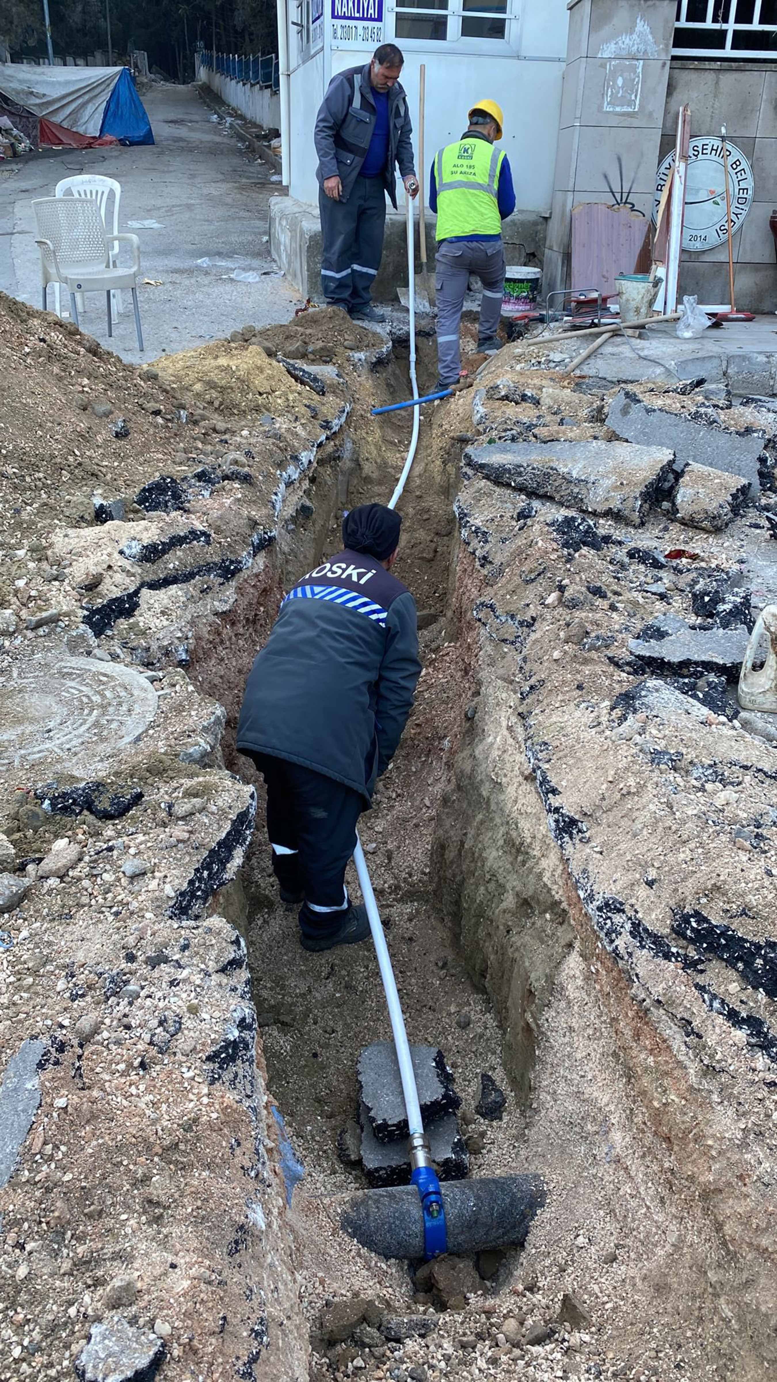 Konya Büyükşehir Hatay'a Sokak Çeşmeleri Yapıyor