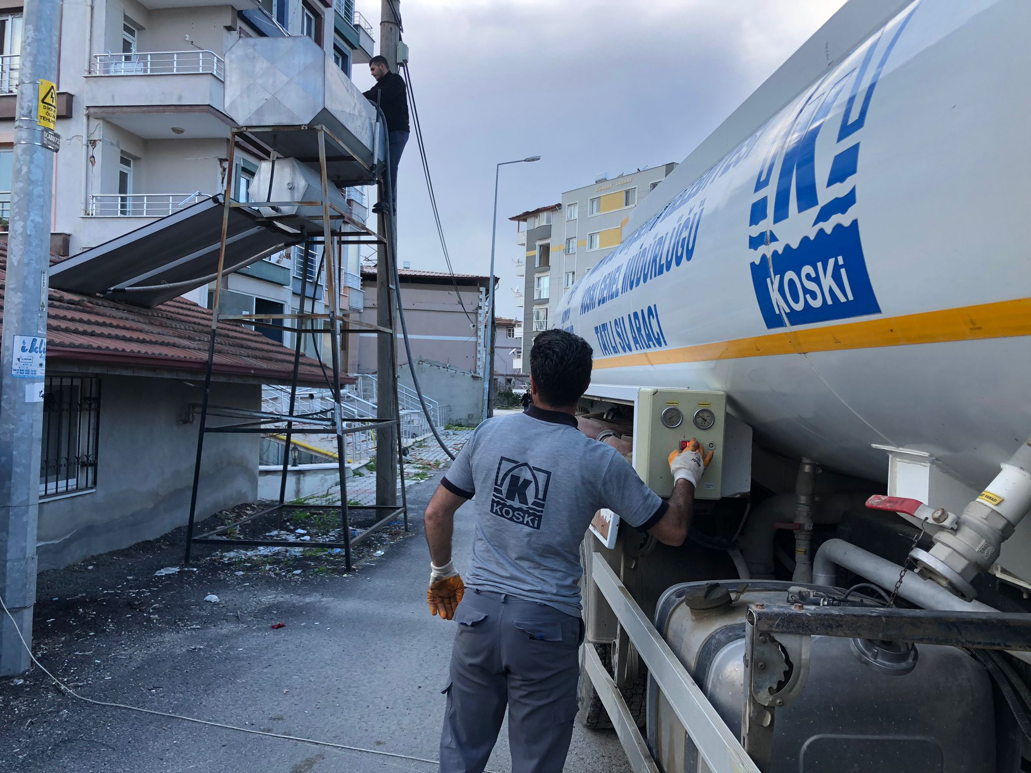 Konya Büyükşehir Hatay'da Temiz Su İhtiyacını Gideriyor