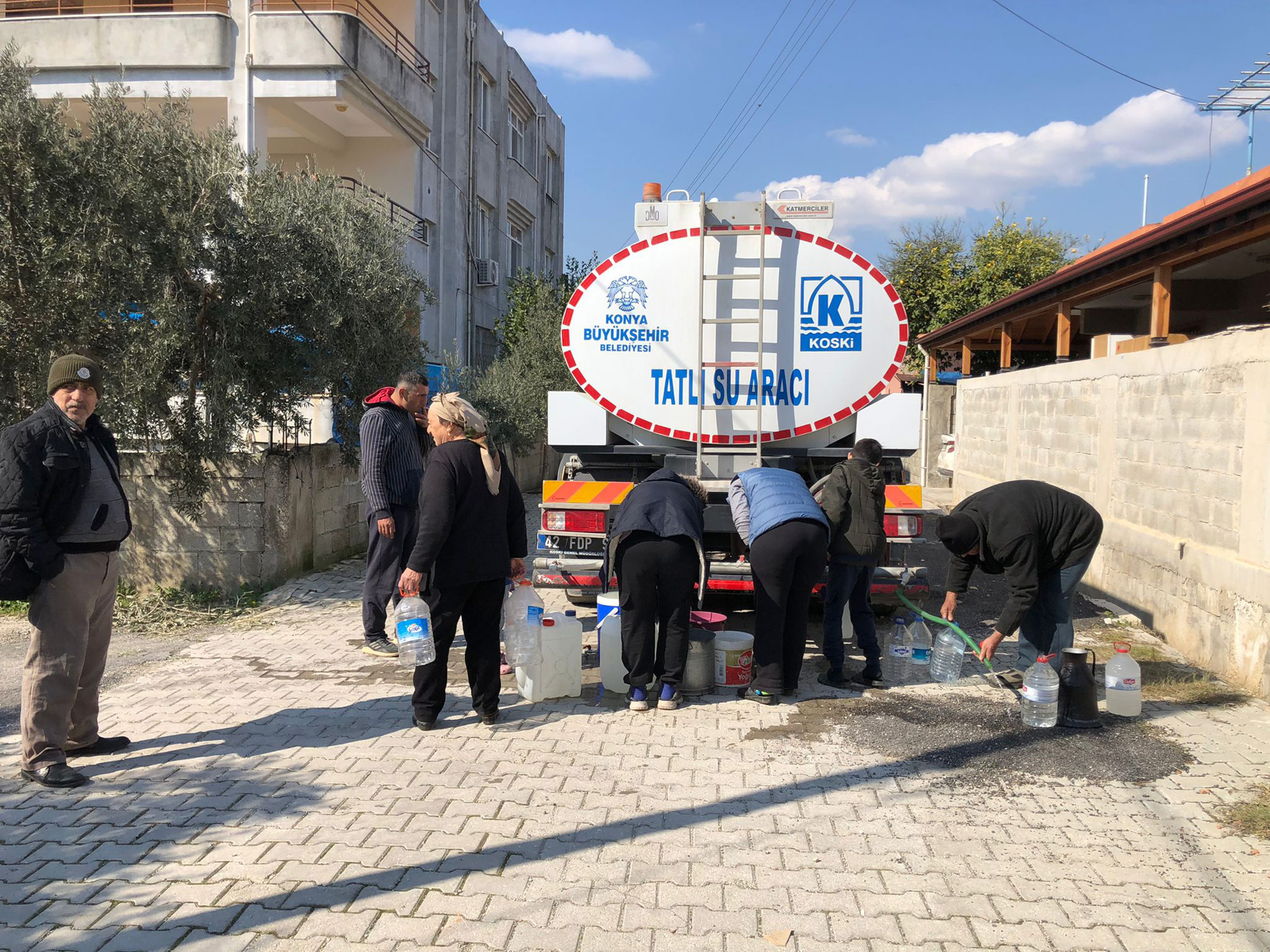 Konya Büyükşehir Hatay'daki Arıtma Tesisinin Bakımını Yaptı