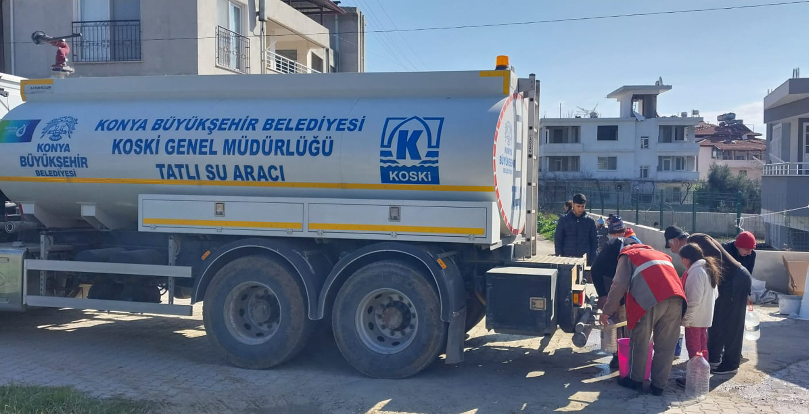 Başkan Altay: 'Hatay'da İhtiyaç Olan Bölgelere Temiz Su Sağlıyoruz'