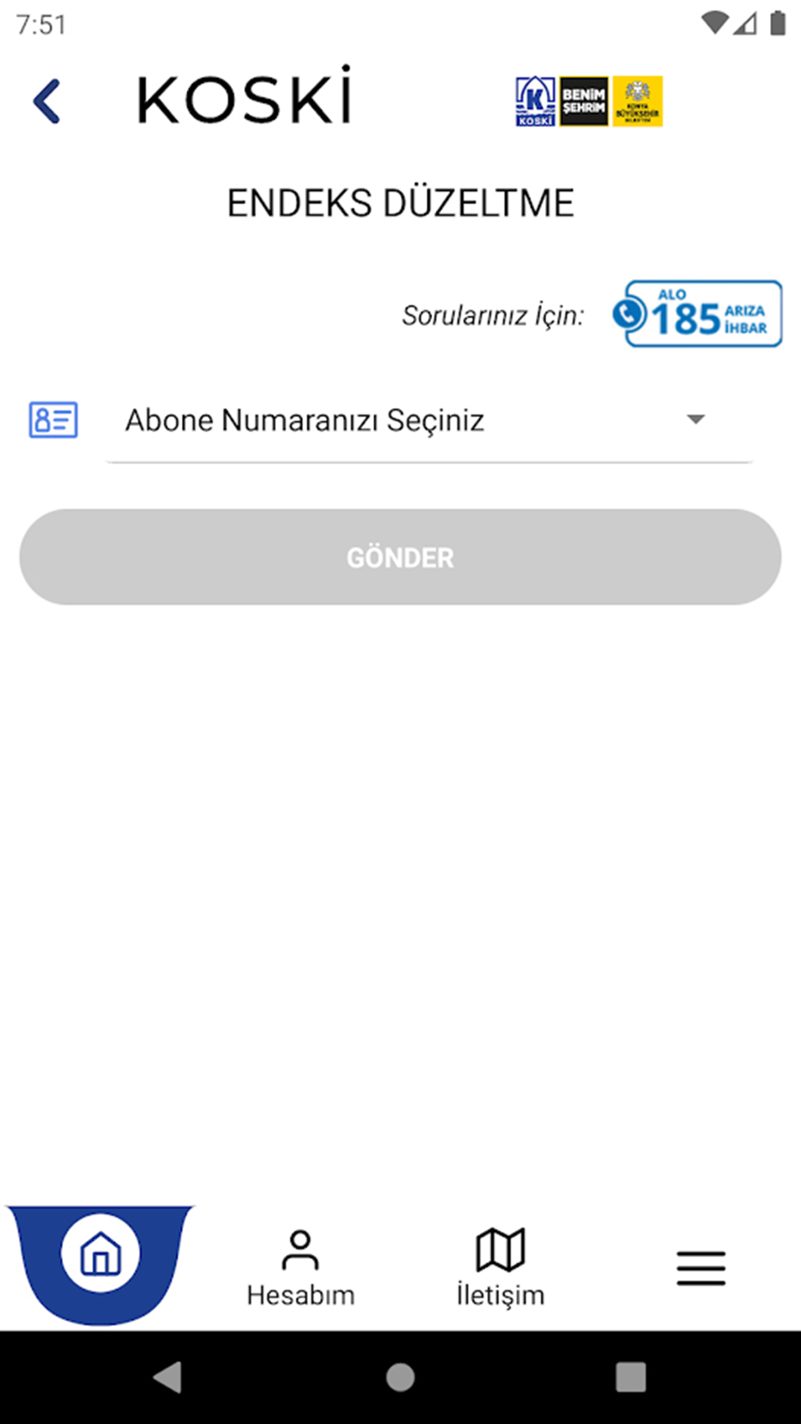 KOSKİ Mobil Uygulamasını Telefonuna Yükleyen Sayısı 100 Bini Aştı