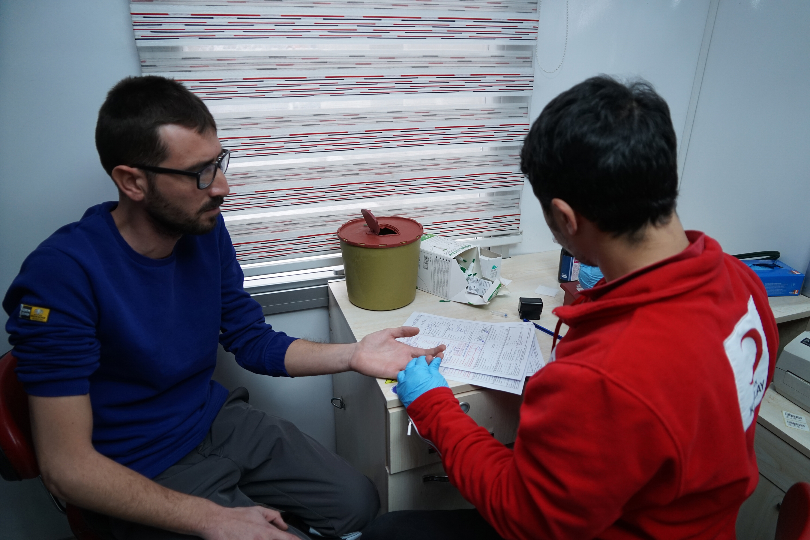 Konya Büyükşehir Personeli Deprem Bölgesi İçin Kan Bağışında Bulunuyor