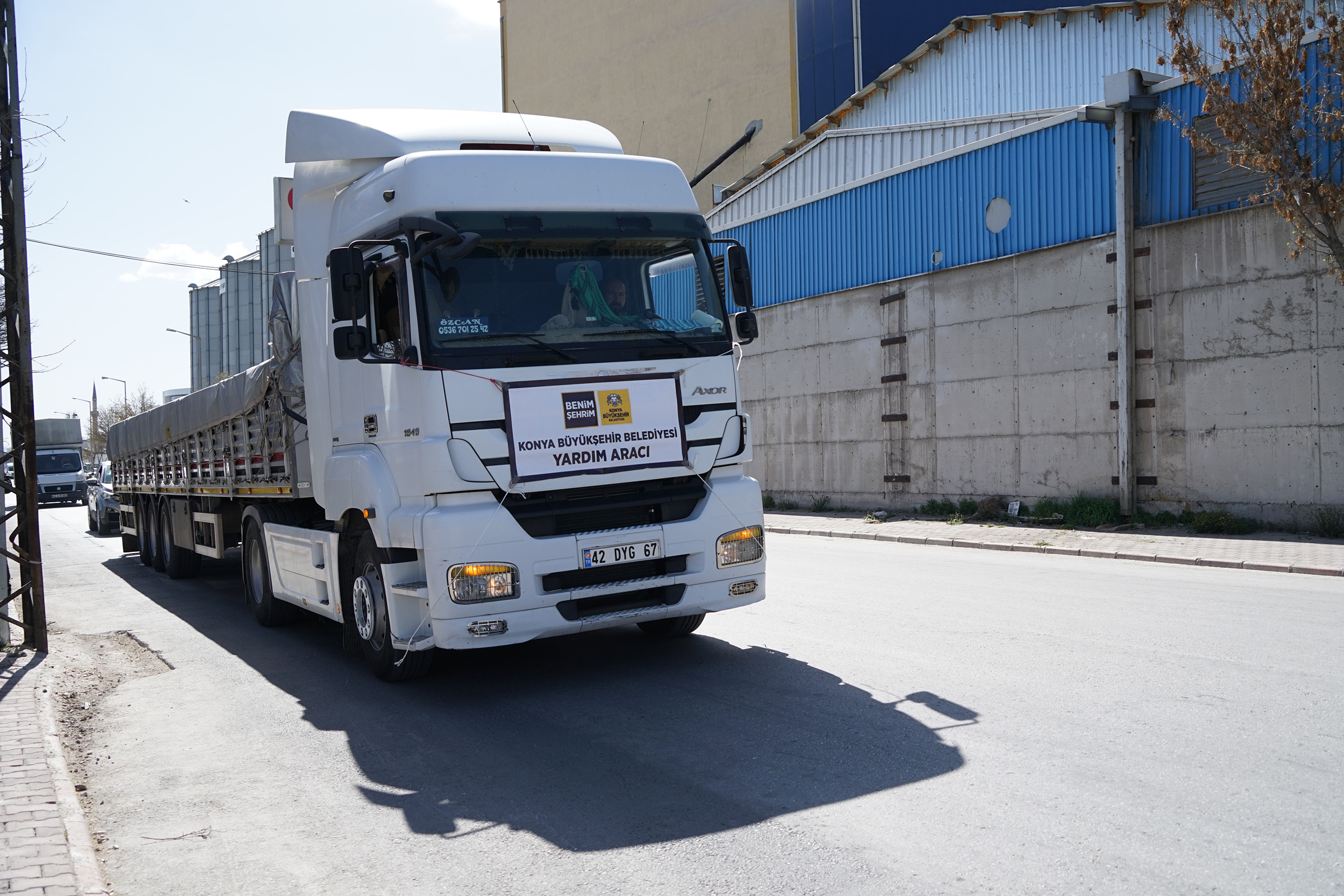 Konya Büyükşehir Kahramanmaraş'a 300 Ton Un Gönderiyor