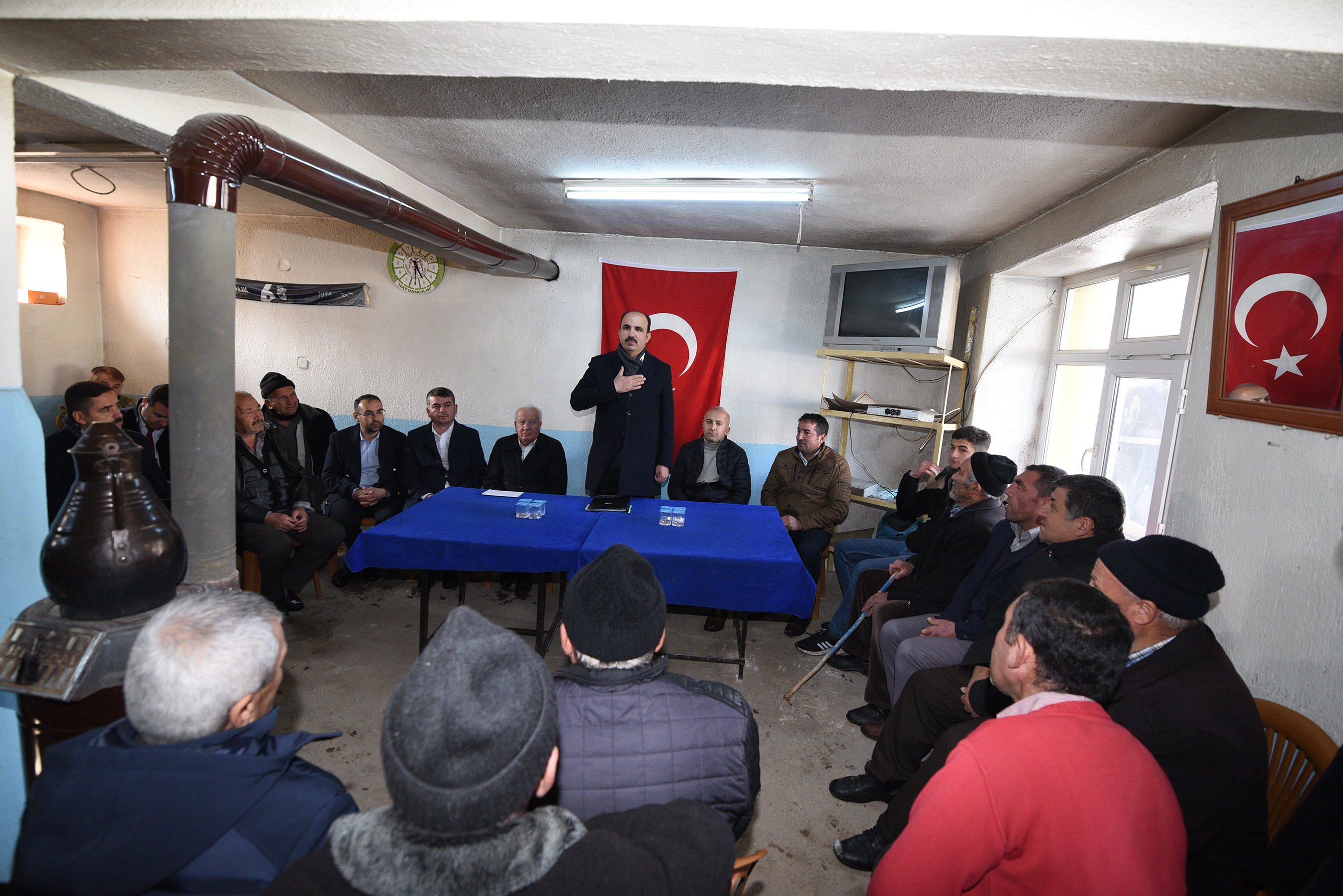 Başkan Altay Bozkır'ın Mahallelerini Ziyaret Etti 