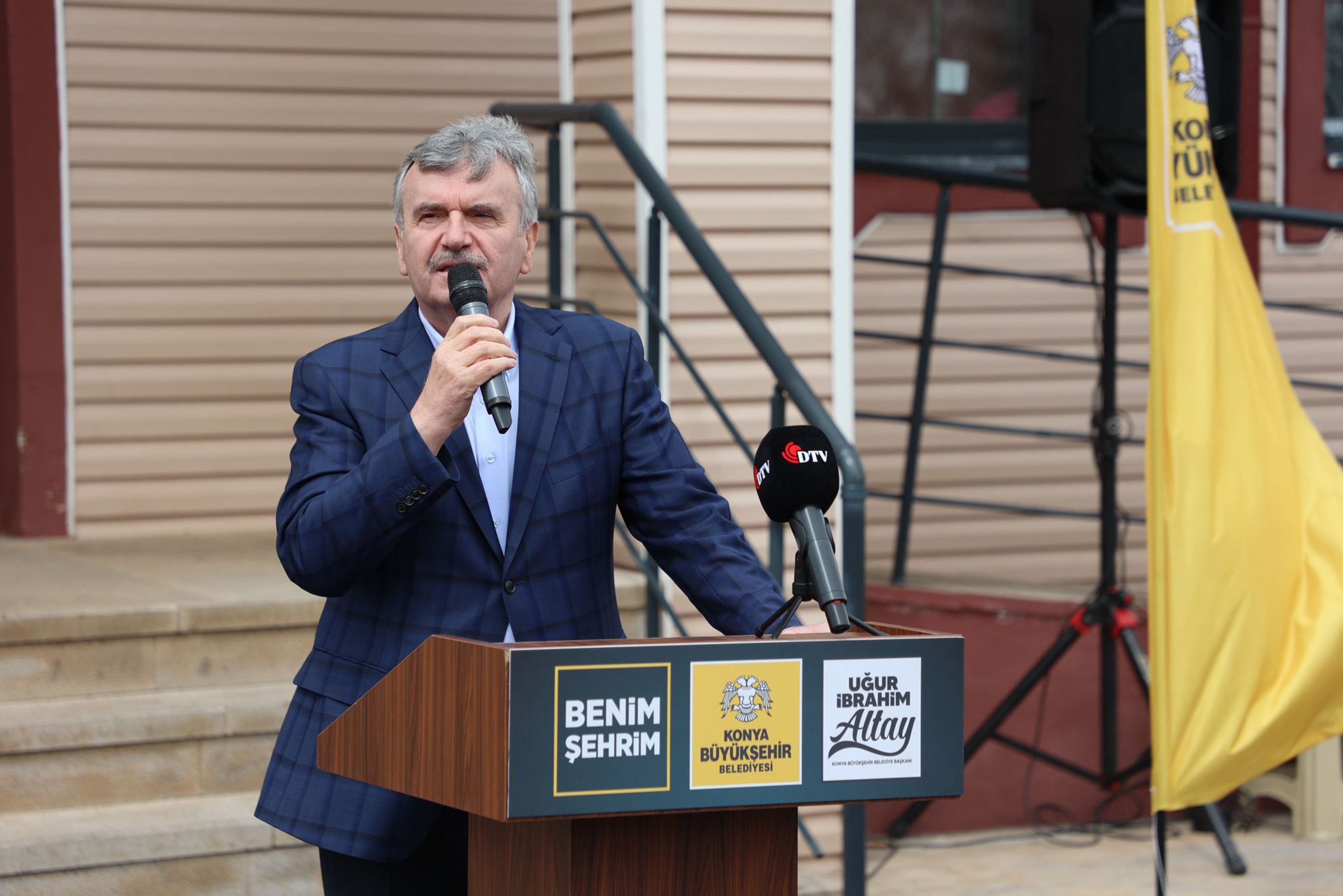 Başkan Altay: 'Doğanhisar Gölcük Mesire Alanı ve Dağ Restoranı Hayırlı Olsun'