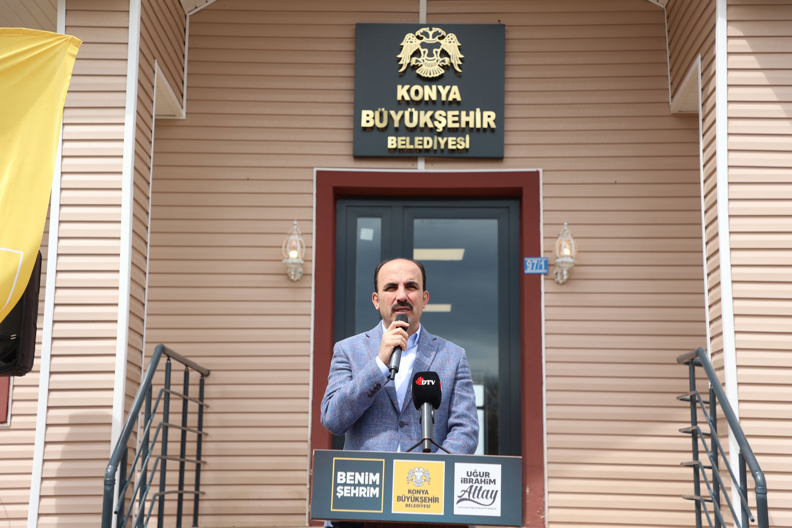 Başkan Altay: 'Doğanhisar Gölcük Mesire Alanı ve Dağ Restoranı Hayırlı Olsun'