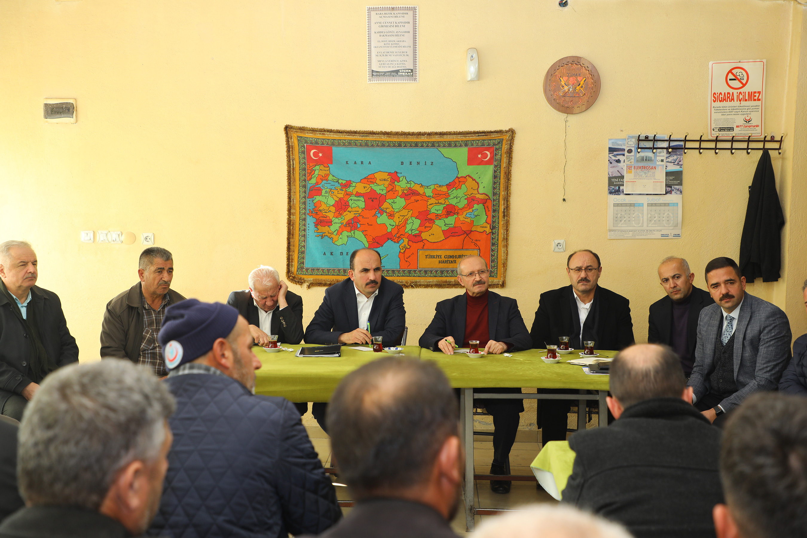 Güneysınır Kapalı Pazar Yeri ve Düğün Salonu'nun Temeli Atıldı