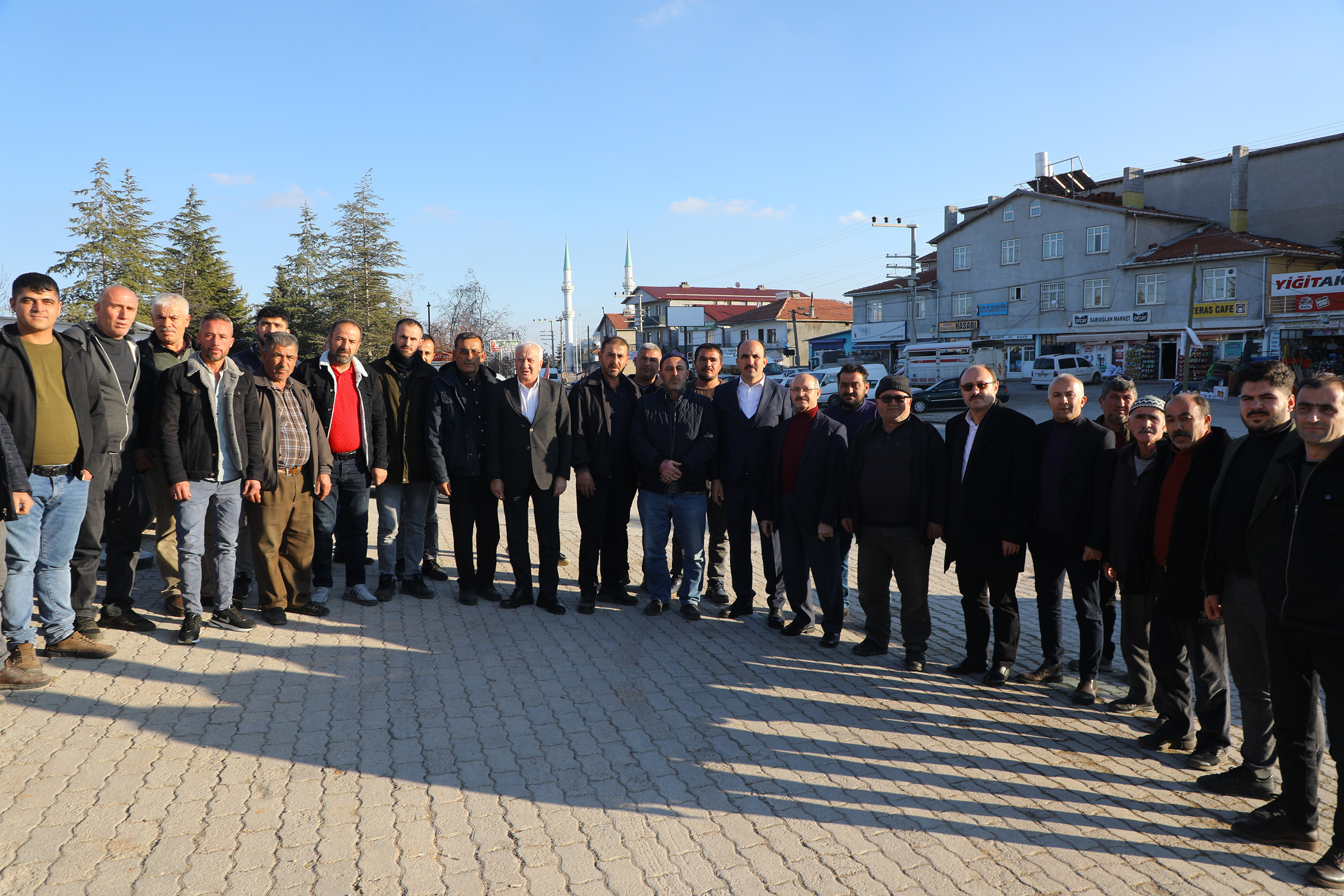 Güneysınır Kapalı Pazar Yeri ve Düğün Salonu'nun Temeli Atıldı