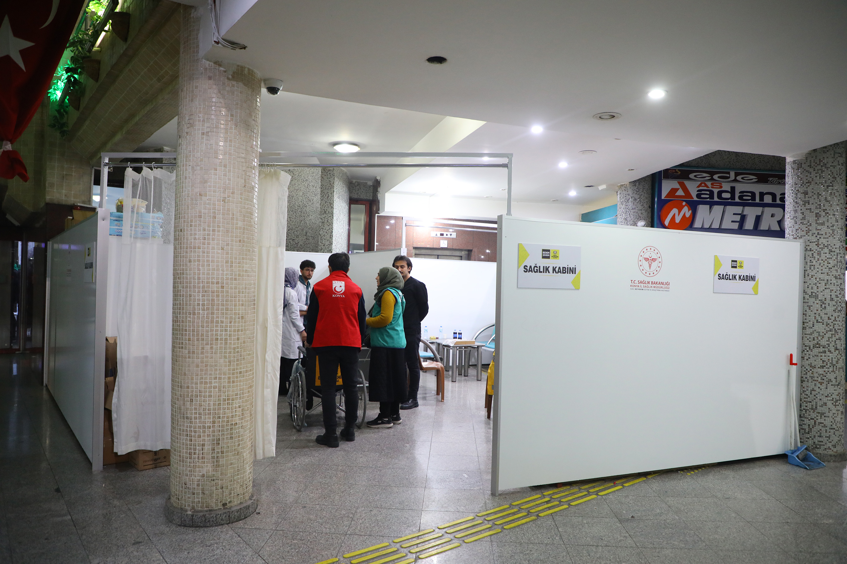 Büyükşehir Konya Otogarı'nda da Seferber Oldu