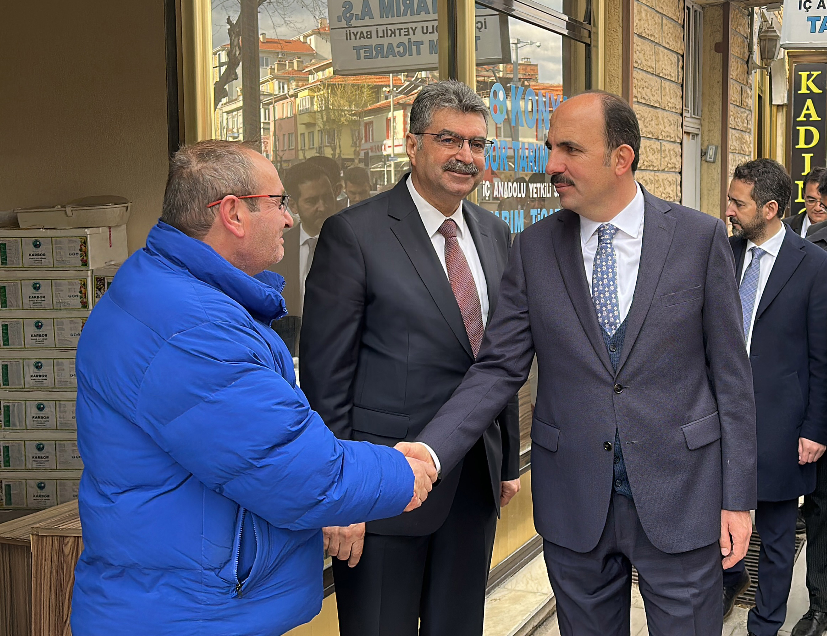 Büyükşehir'in Akşehir'e Kazandırdığı Kapalı Pazar Yeri'nin Açılışı Yapıldı