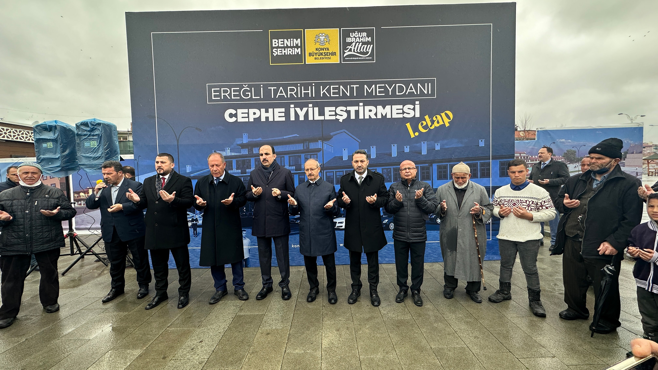 Konya Büyükşehir Ereğli Kent Meydanı'ndaki Dükkanları İhya Ediyor 