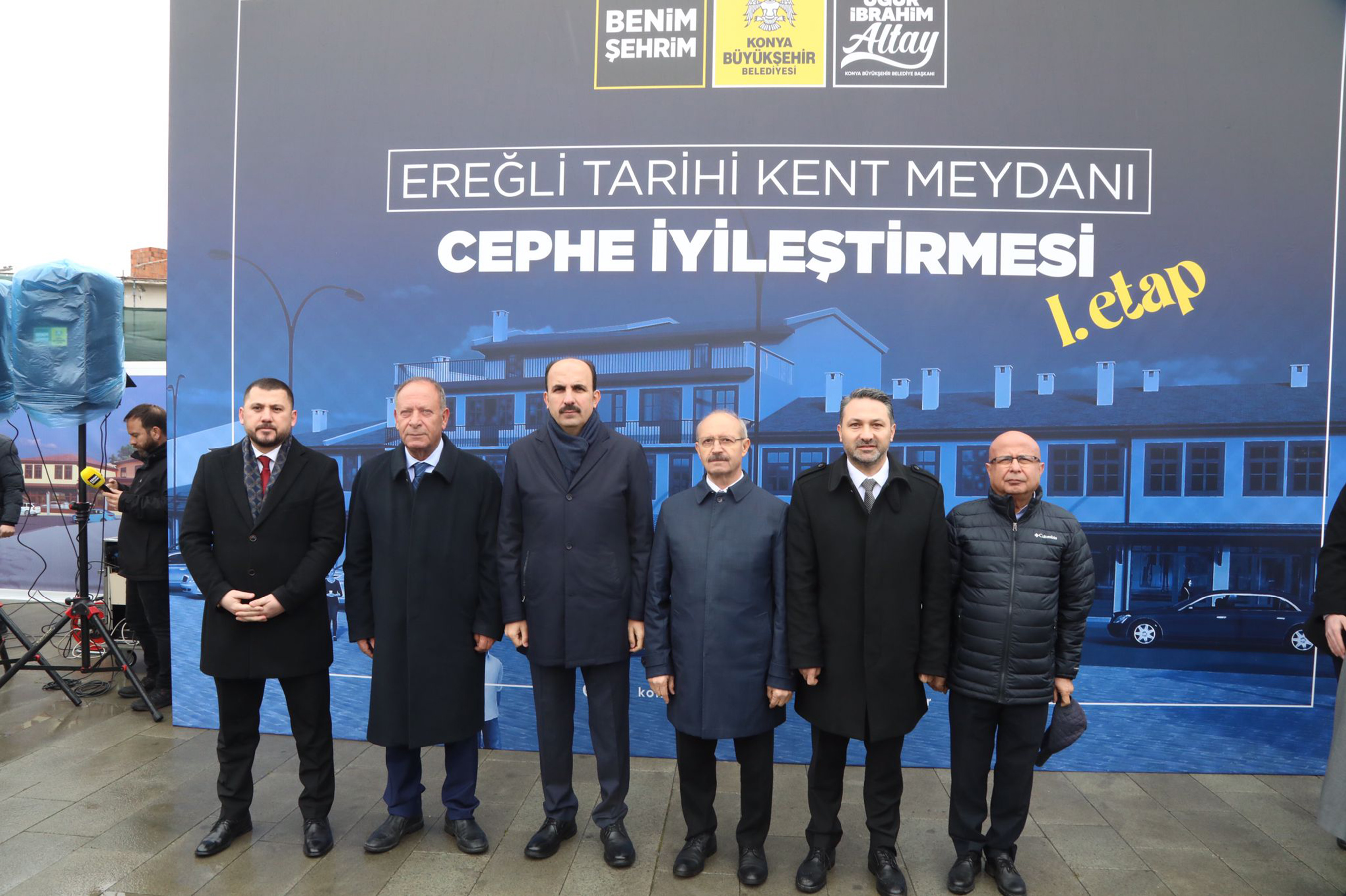 Konya Büyükşehir Ereğli Kent Meydanı'ndaki Dükkanları İhya Ediyor 