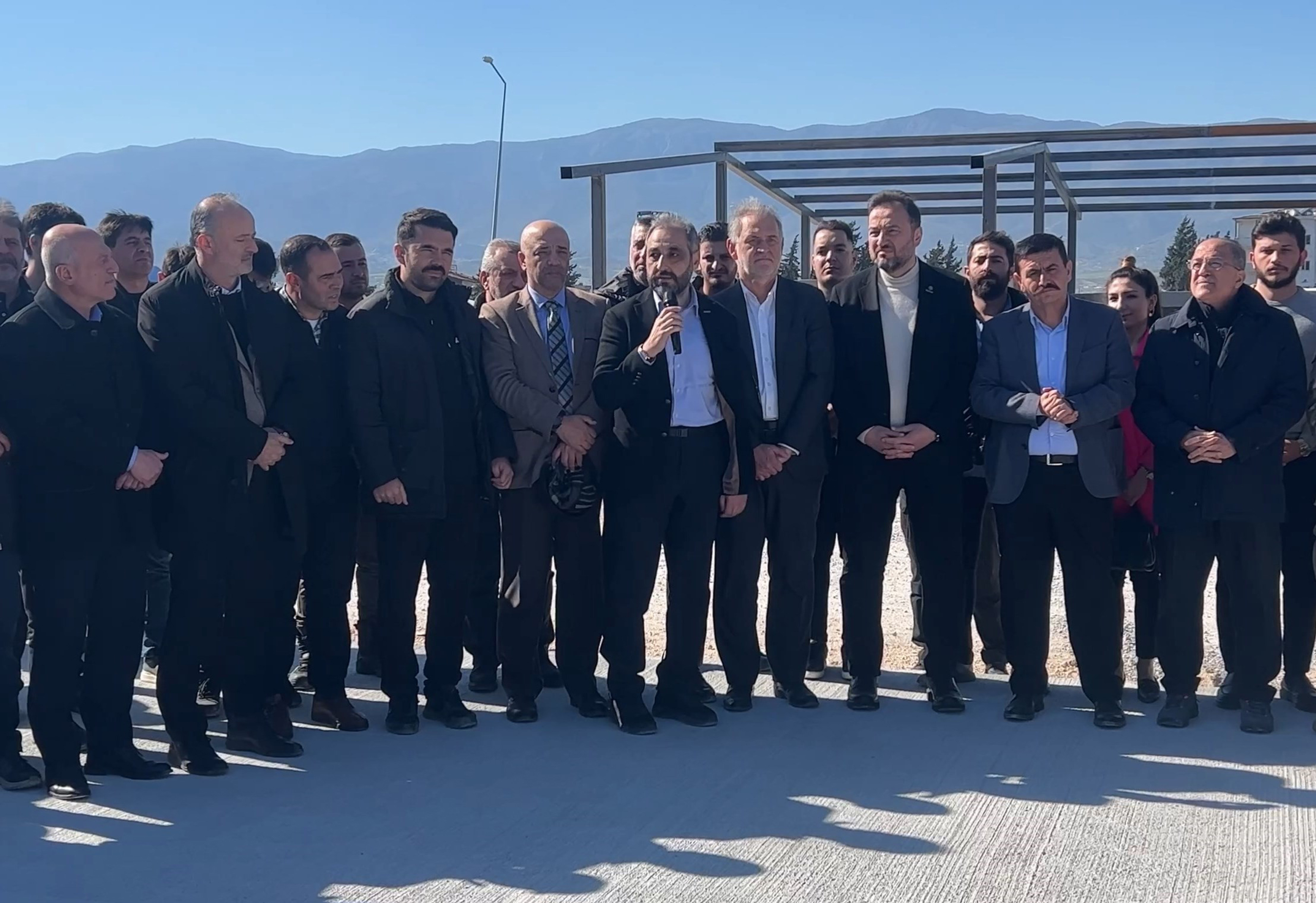 Hatay'da 152 Dükkandan Oluşan Konya Bedesteninin Temeli Atıldı