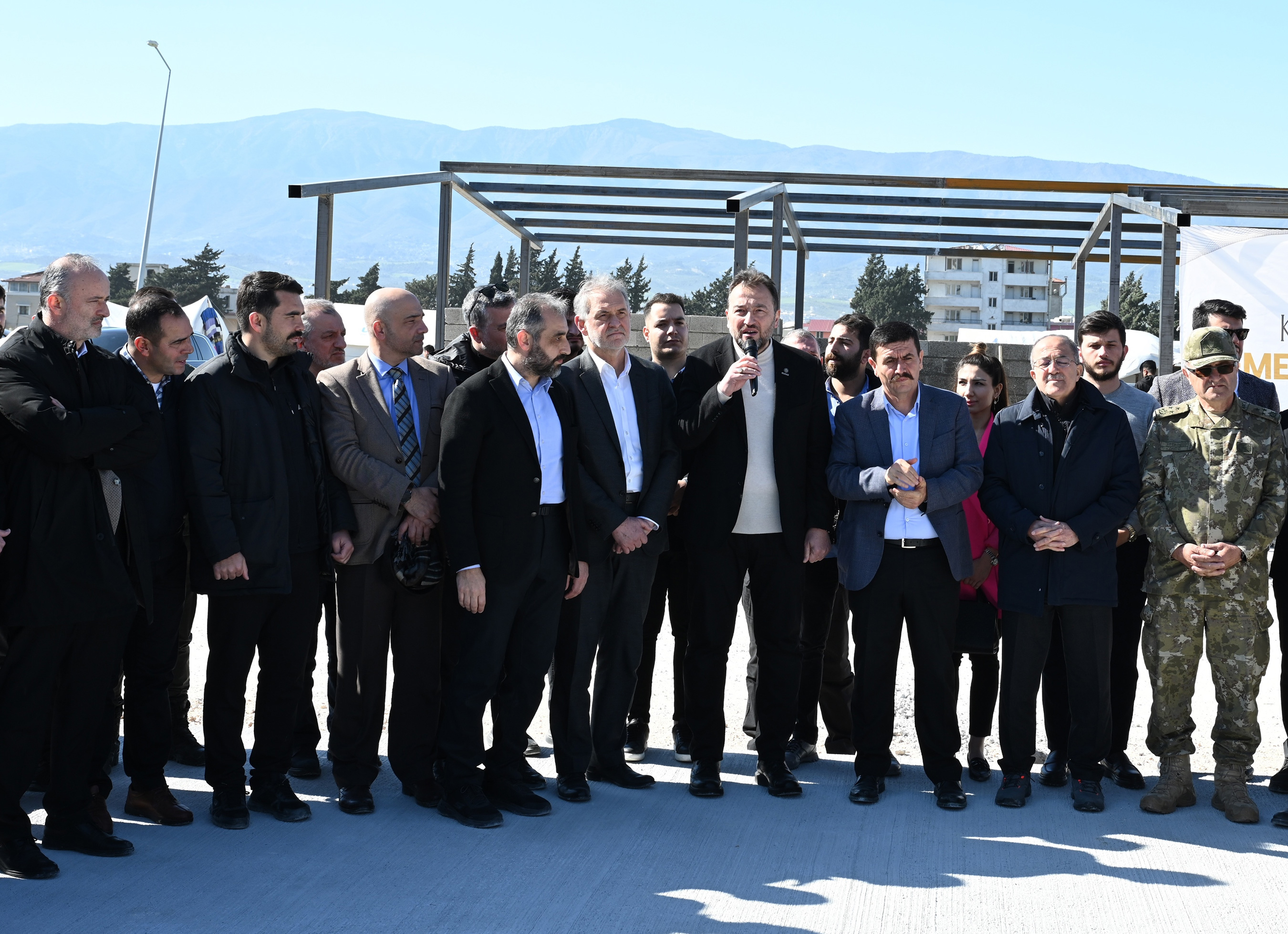 Hatay'da 152 Dükkandan Oluşan Konya Bedesteninin Temeli Atıldı