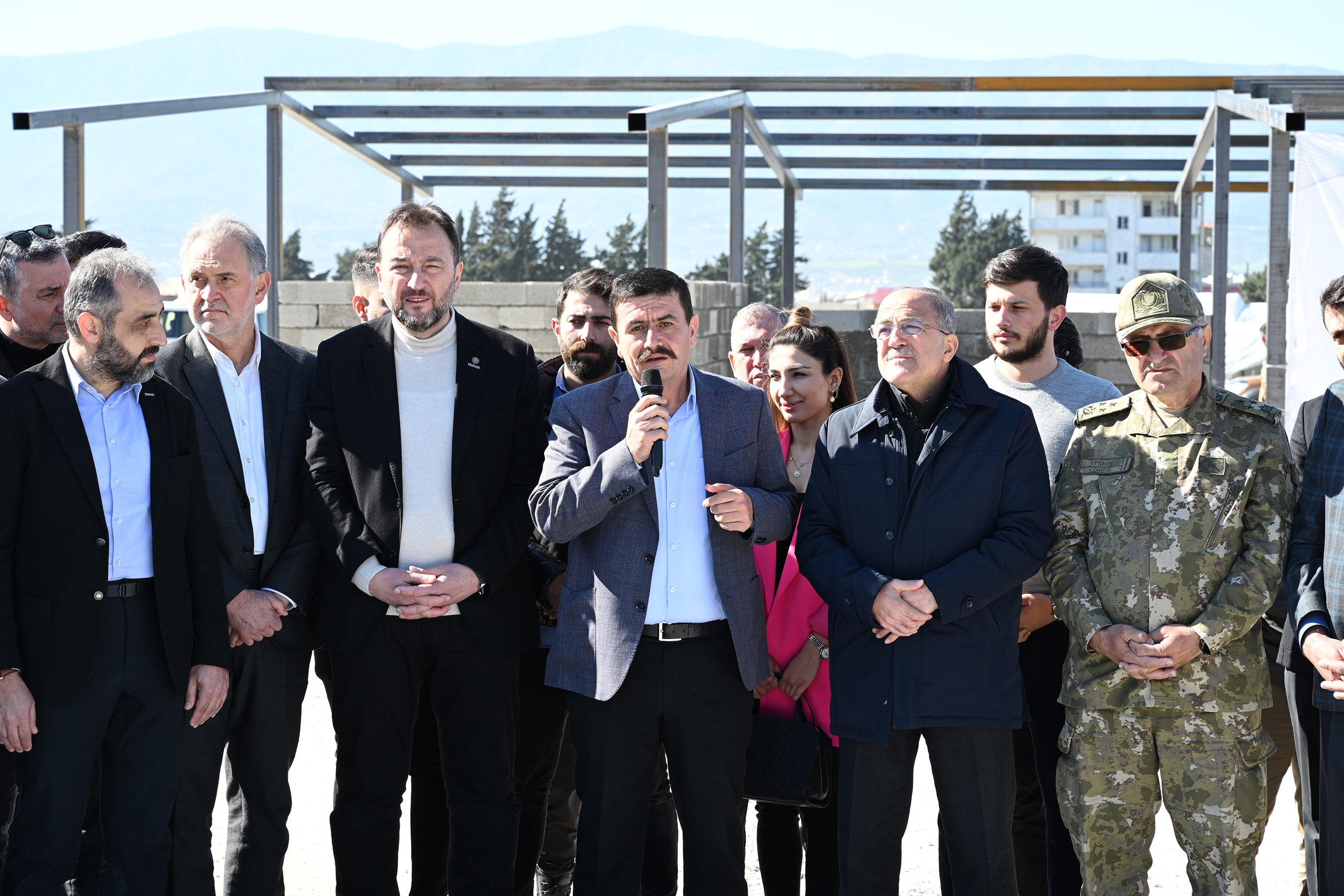 Hatay'da 152 Dükkandan Oluşan Konya Bedesteninin Temeli Atıldı