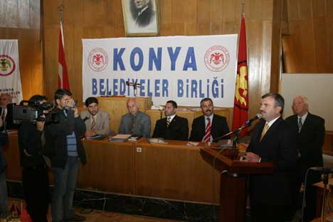 KONYA BELEDİYELER BİRLİĞİ TOPLANTISI YAPILDI