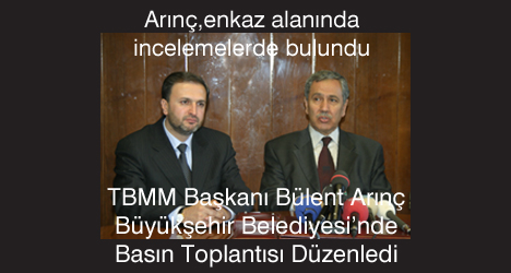 TBMM Başkanı Arınç Konya'da