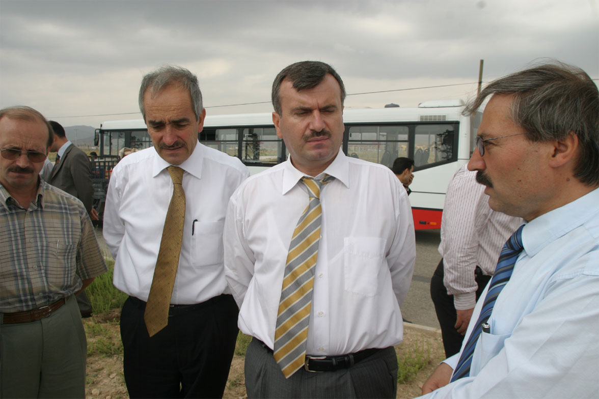 Başkan Akyürek Yatırım Alanlarını Gezdi