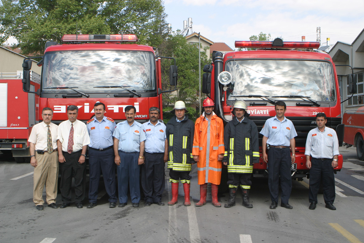İtfaiye Erleri Spor Yapıyor