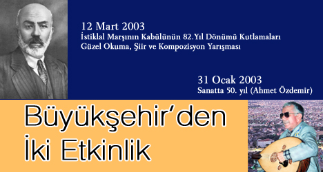 Büyükşehir'den İki Etkinlik