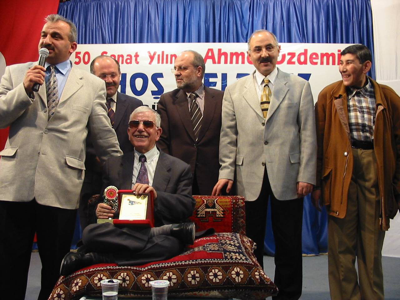 Sanatçı Ahmet Özdemir'in Santta 50.Yılı