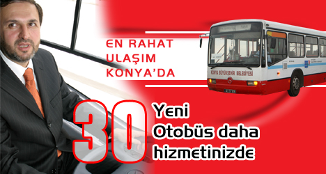 30 Yeni Otobüs Hizmete Girdi